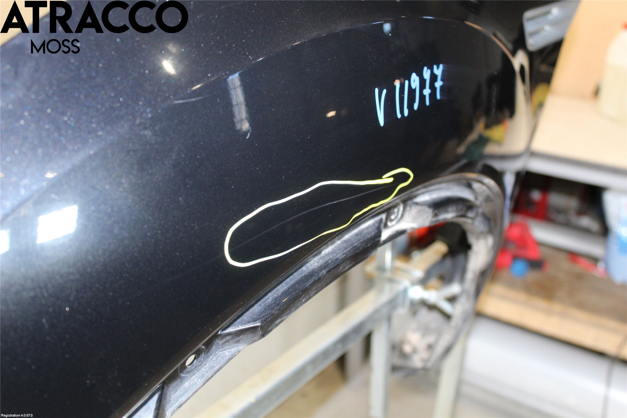 Ford KUGA 08-12 Skjerm Foran Venstre