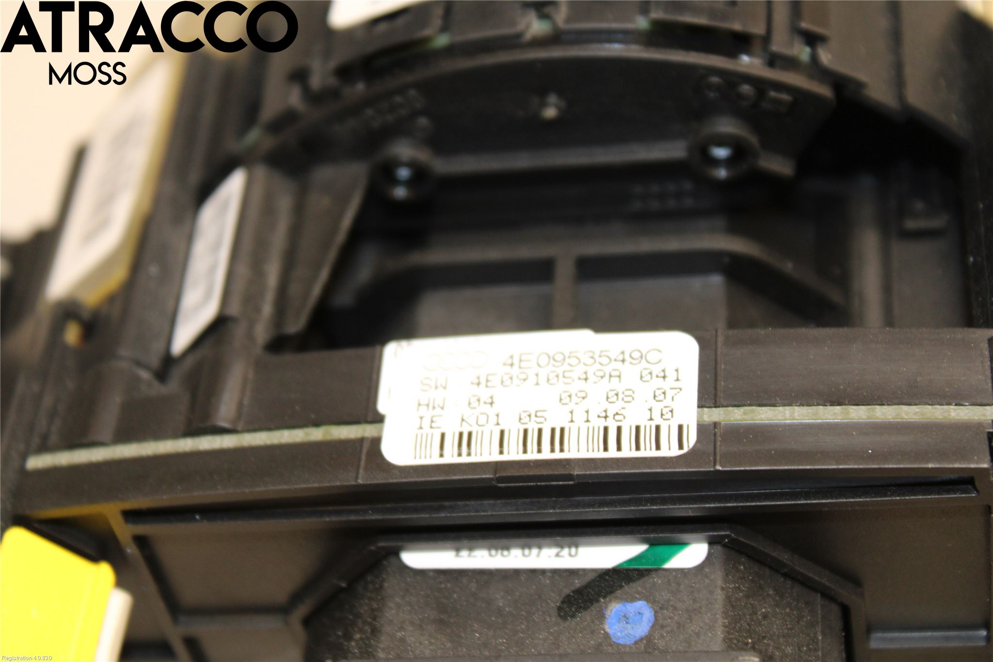 Audi A8/S8 4D 94-02 Bryter Ratt Kombi H Og V