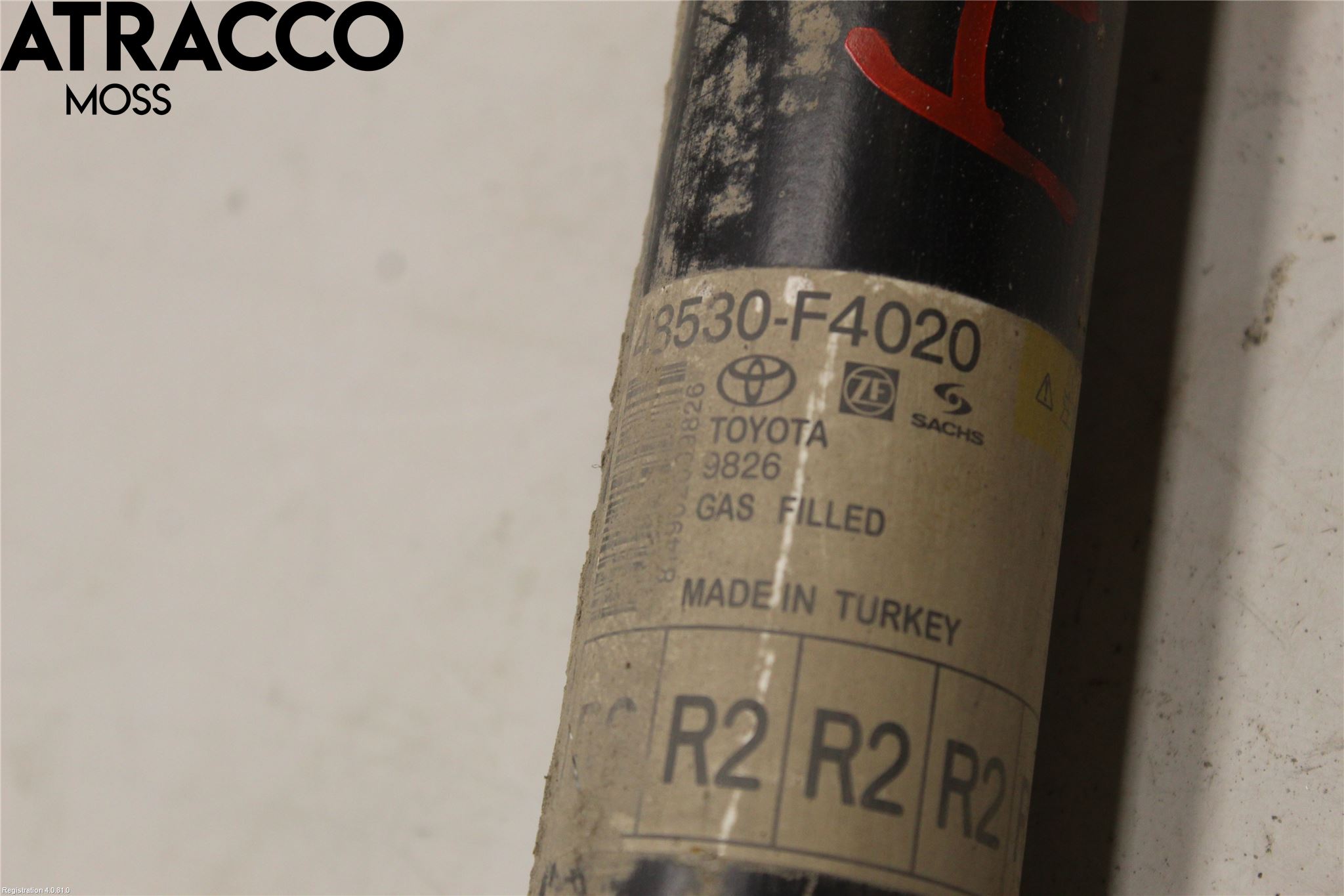 Toyota C-HR 16-23 Støtdemper Bak