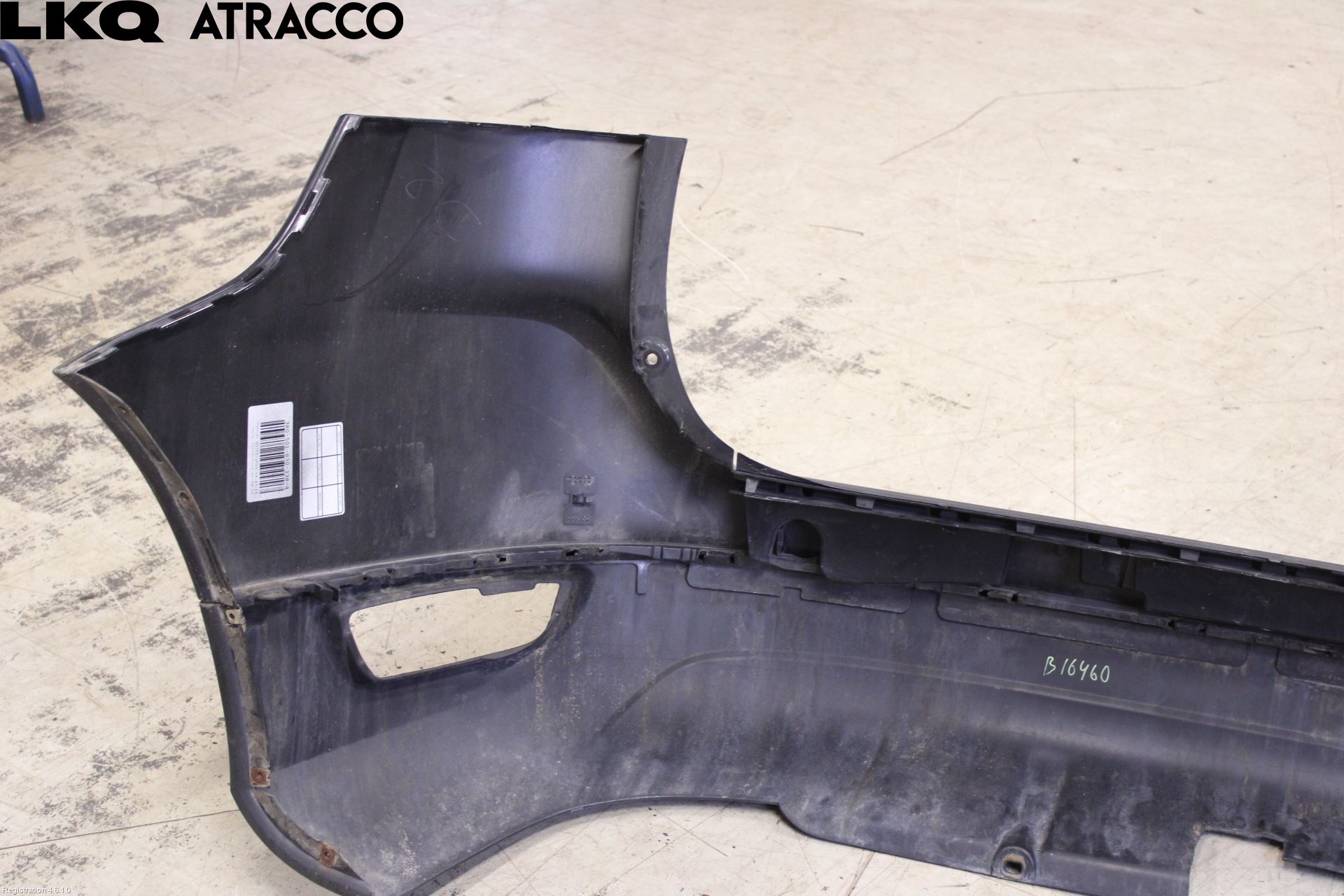 Volvo XC60 09-13 Støtfanger Bak