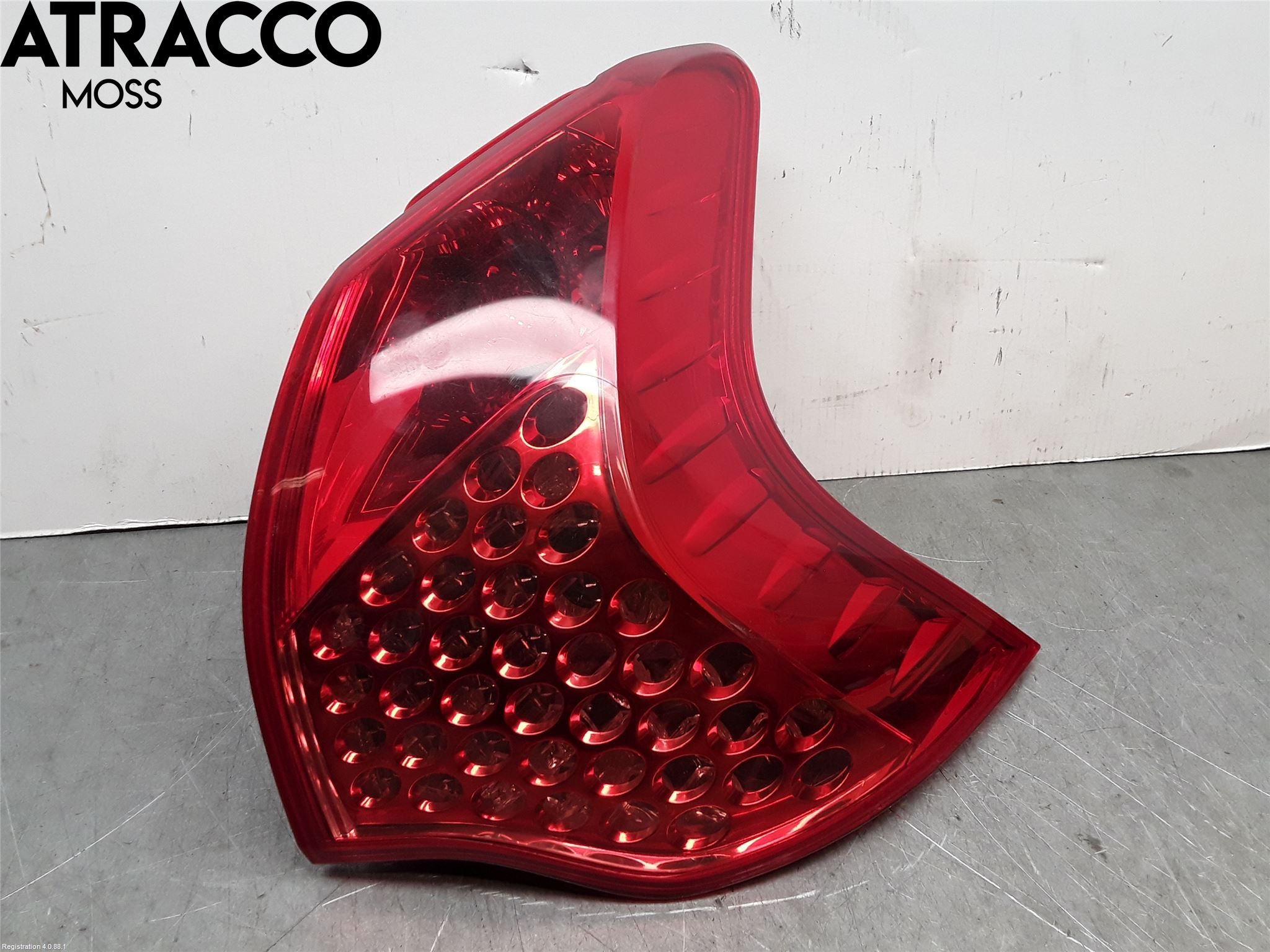 Peugeot 3008 09-16 Baklykt Høyre