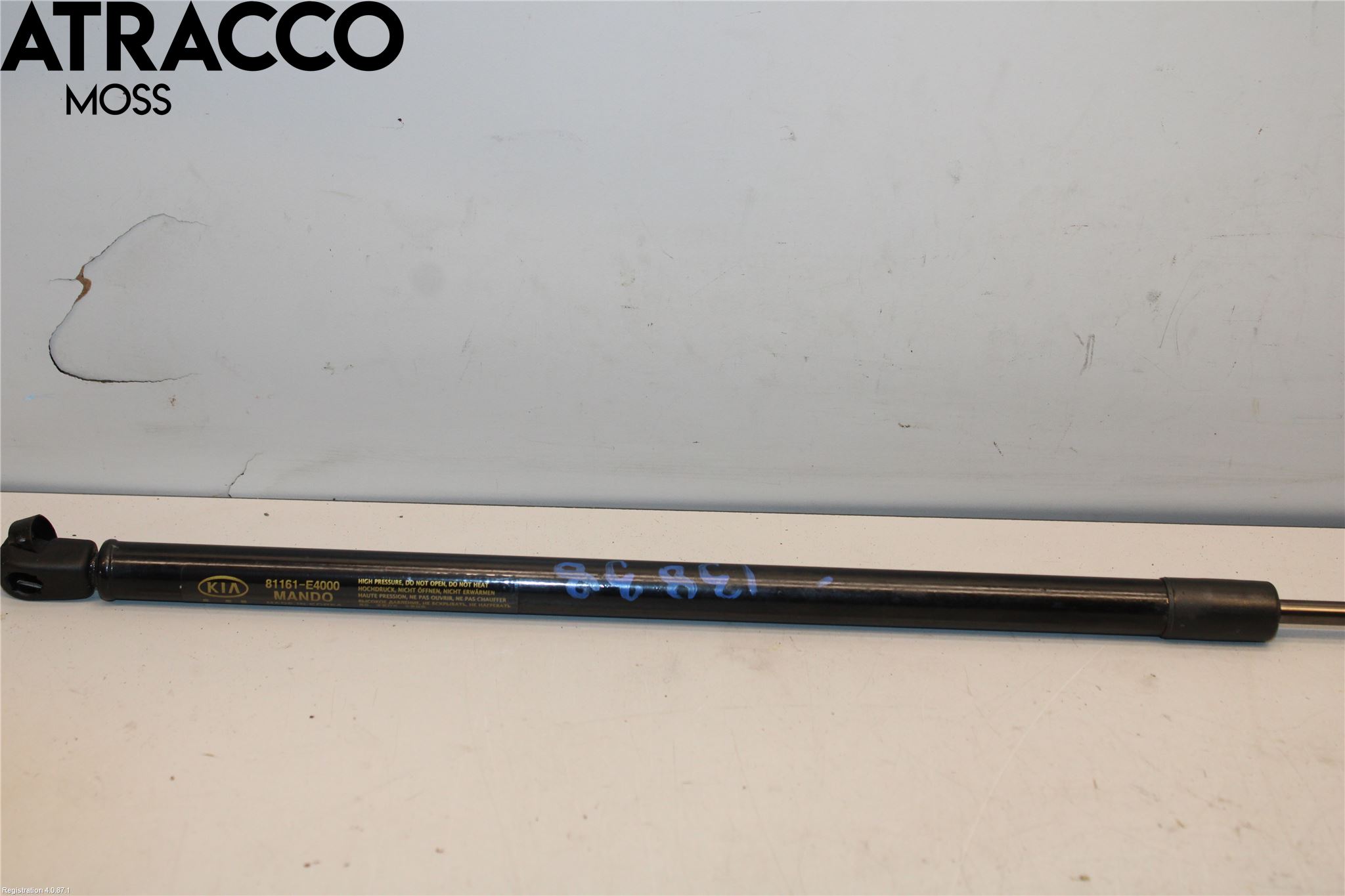 Kia SOUL 09- Panser Demper-Gassfjær