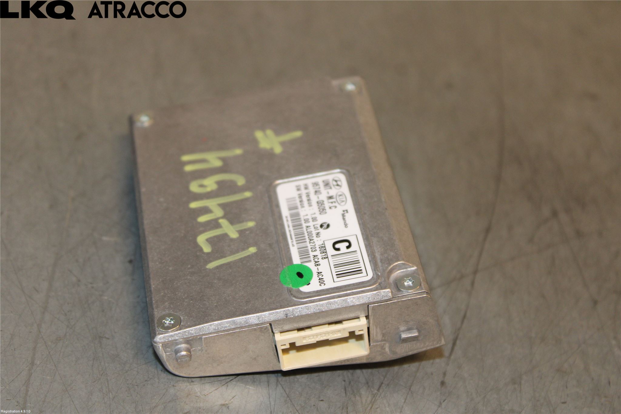 Kia NIRO (DE) 17-22 Parkeringshjelp Kamera