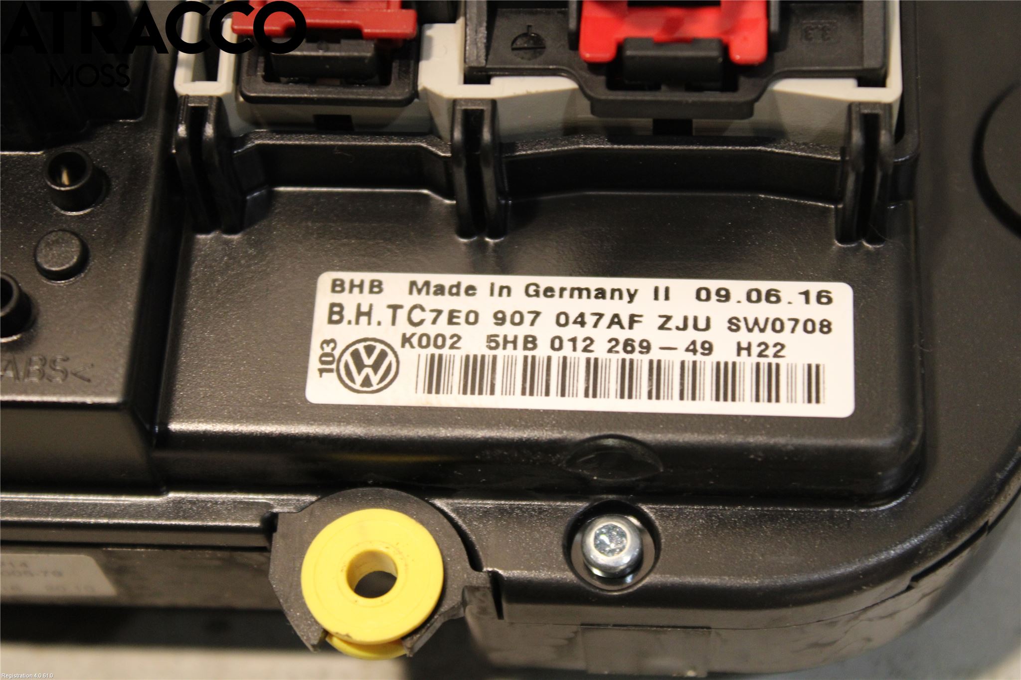 Volkswagen VW TRANSP/CARAVELLE (T6) 16-22 Varme Ac Betjening-Display