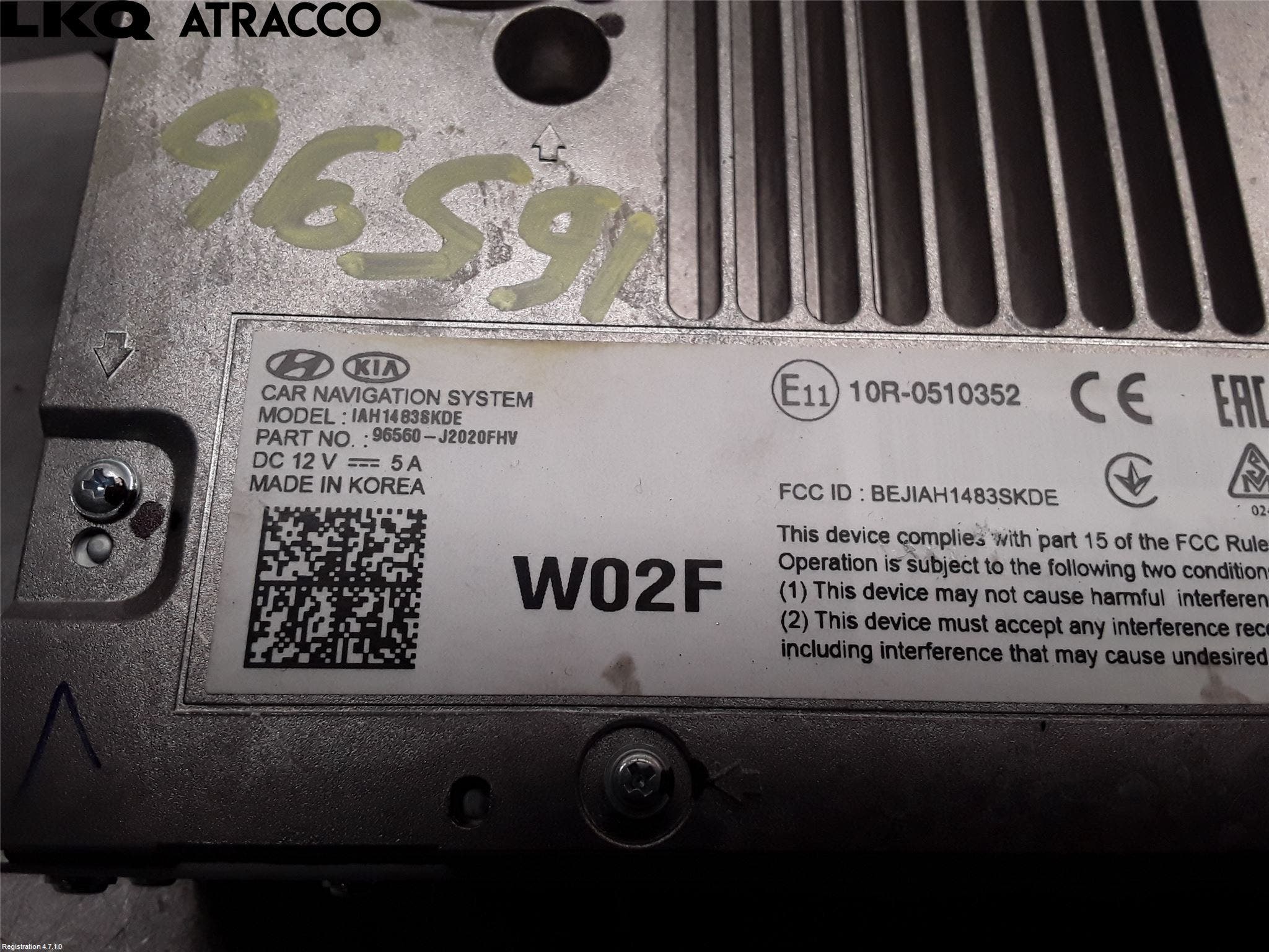 Kia SOUL 09- Stereo Radio