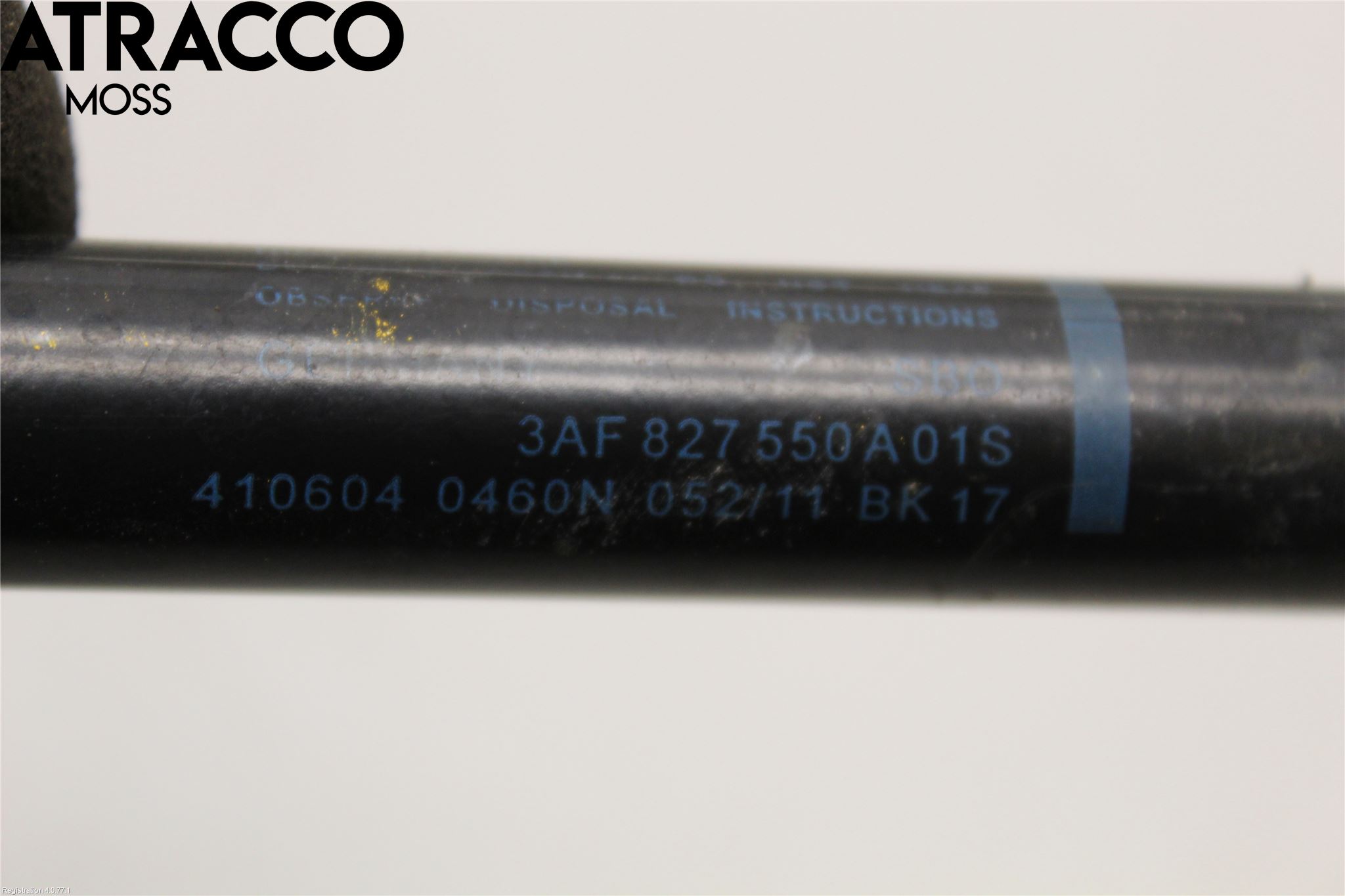 Volkswagen VW PASSAT 11-14 Bakluke Demper-Gassfjær