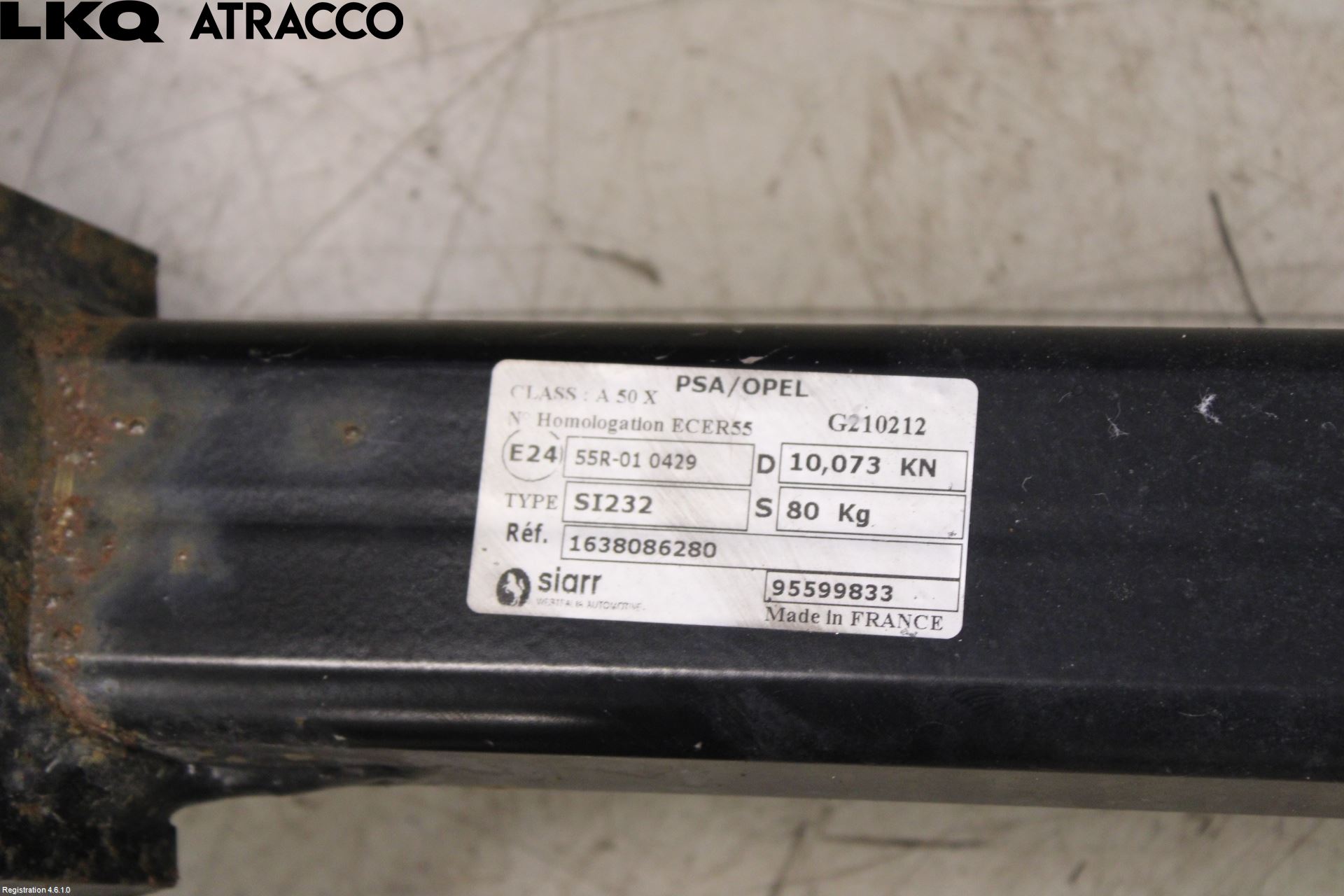 Opel GRANDLAND X 18- Tilhengerfeste