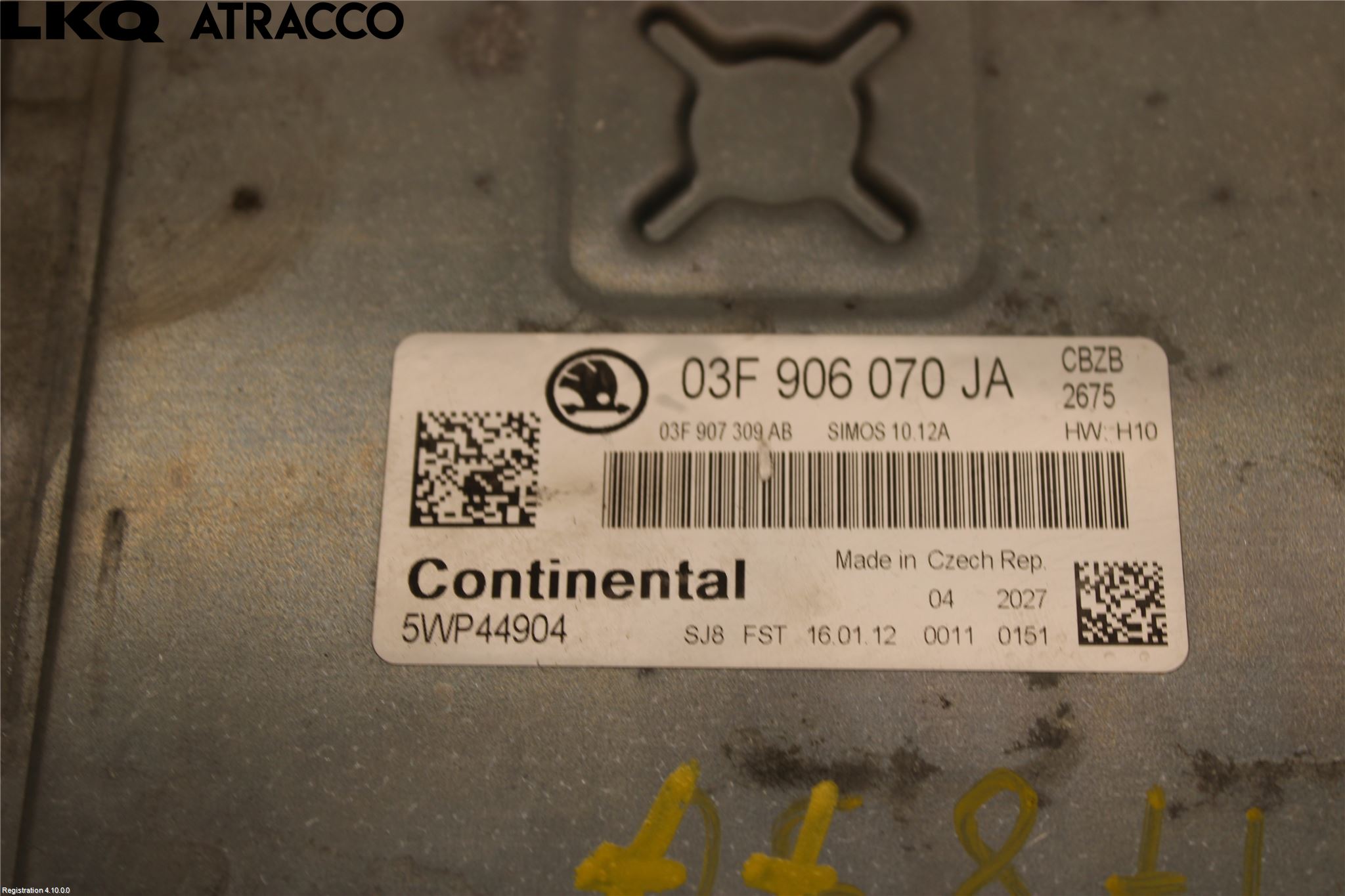 Skoda OCTAVIA (1Z) 05-13 Styreenhet Innsprøytning