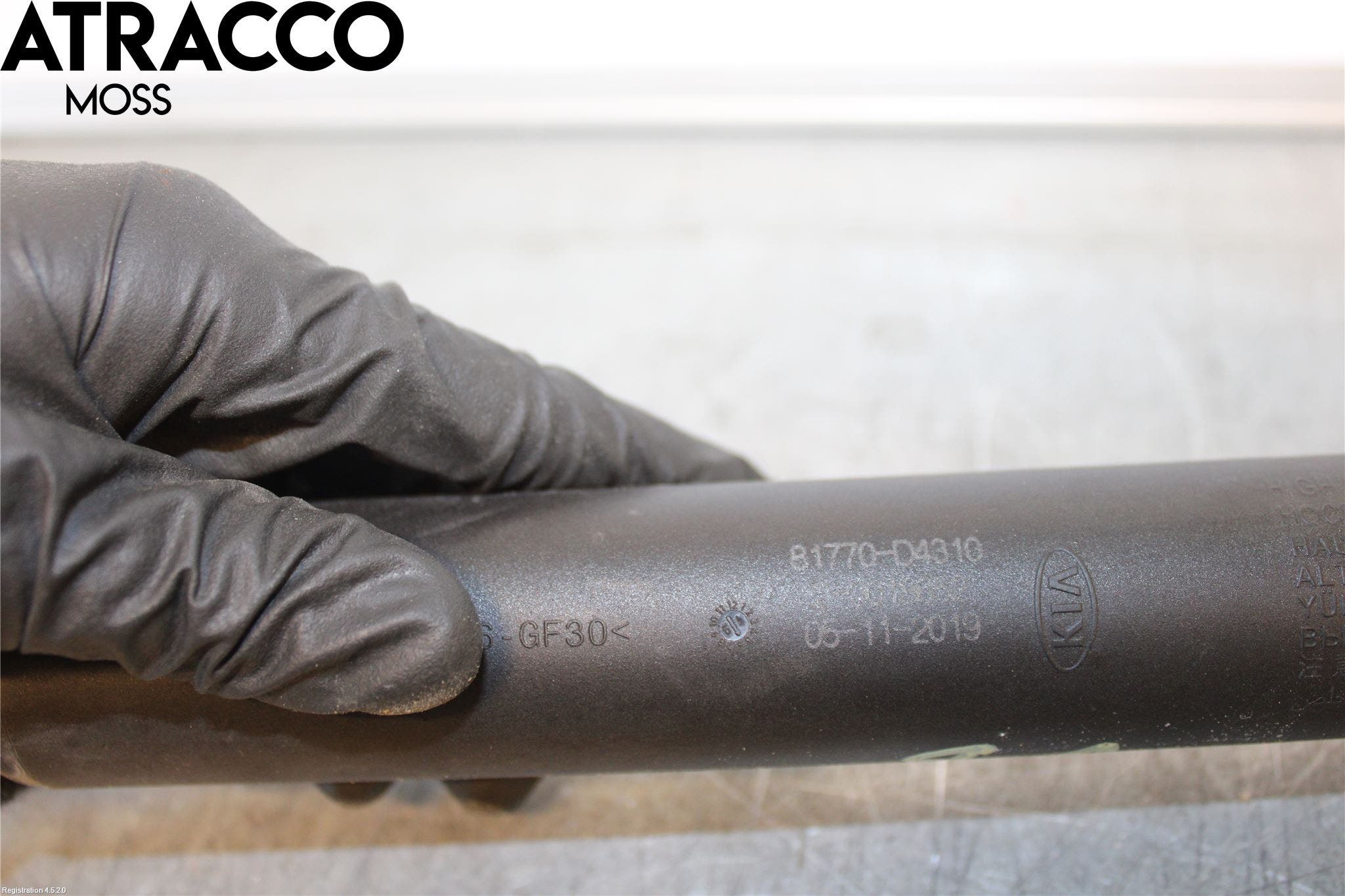 Kia OPTIMA 16-20 Bakluke Demper-Gassfjær