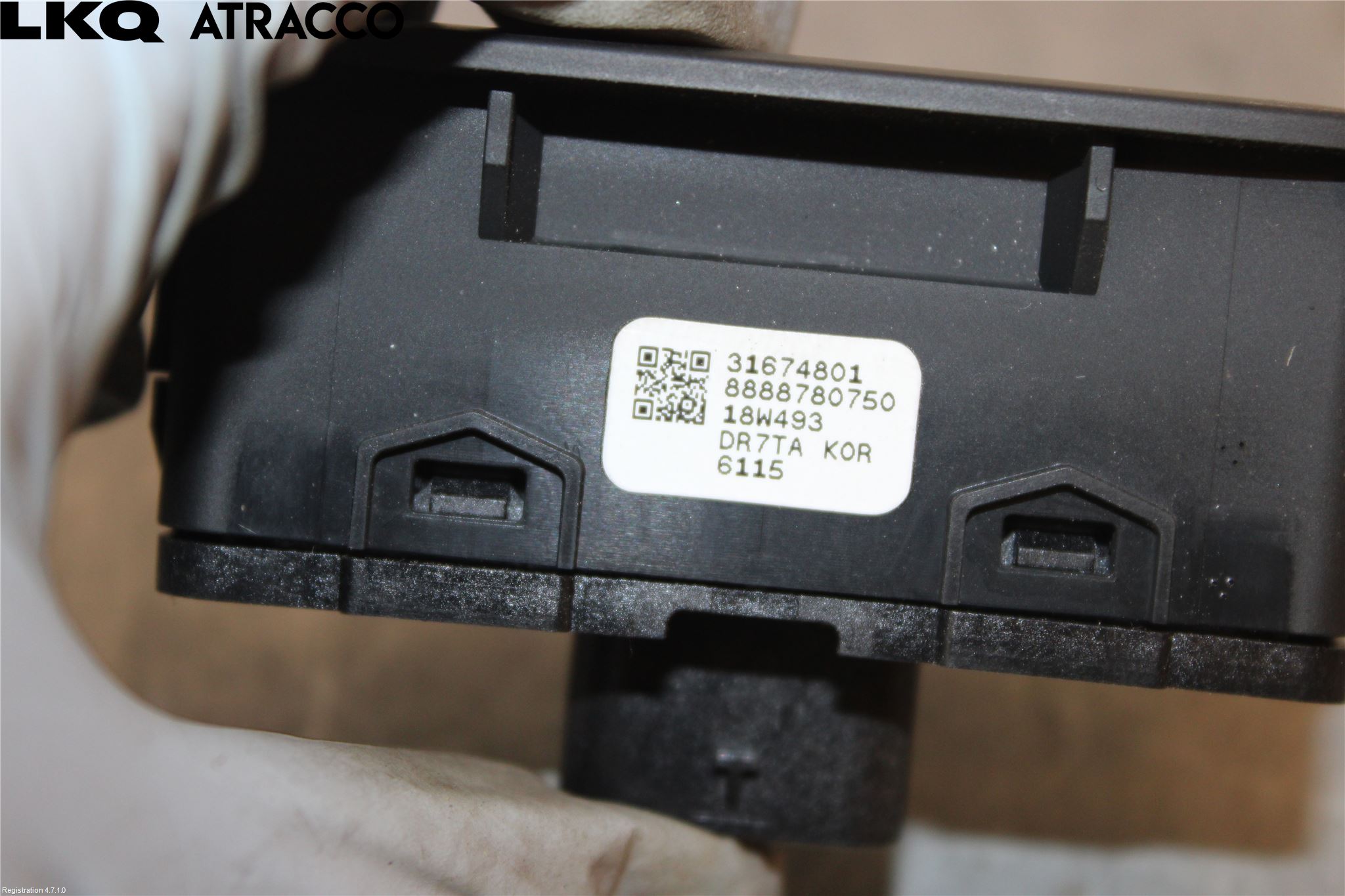 Volvo V60 19- Bryter Bakluke