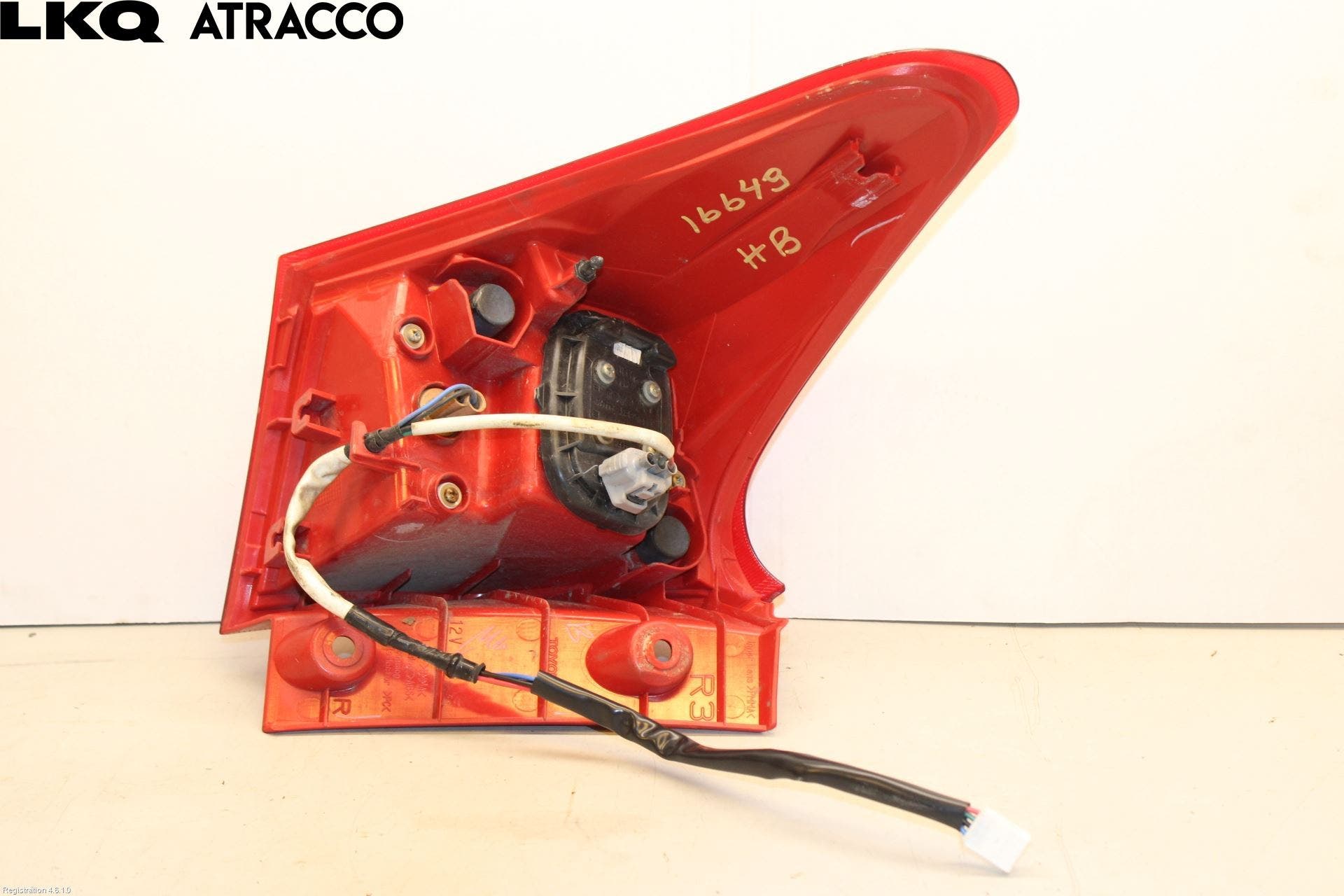 Toyota AURIS 13-19 Baklykt Høyre