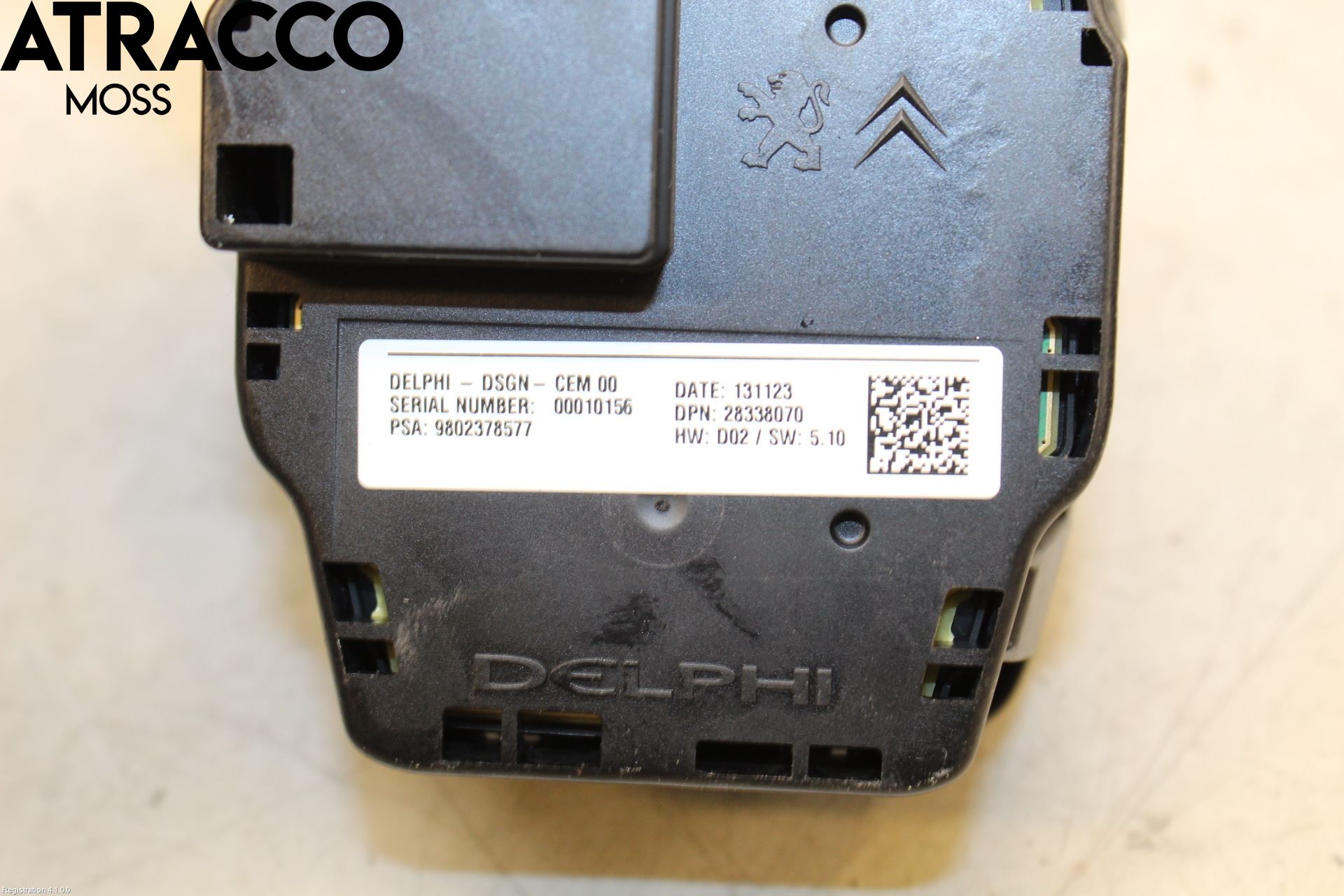 Peugeot 508 11-18 Bryter Cruisekontroll