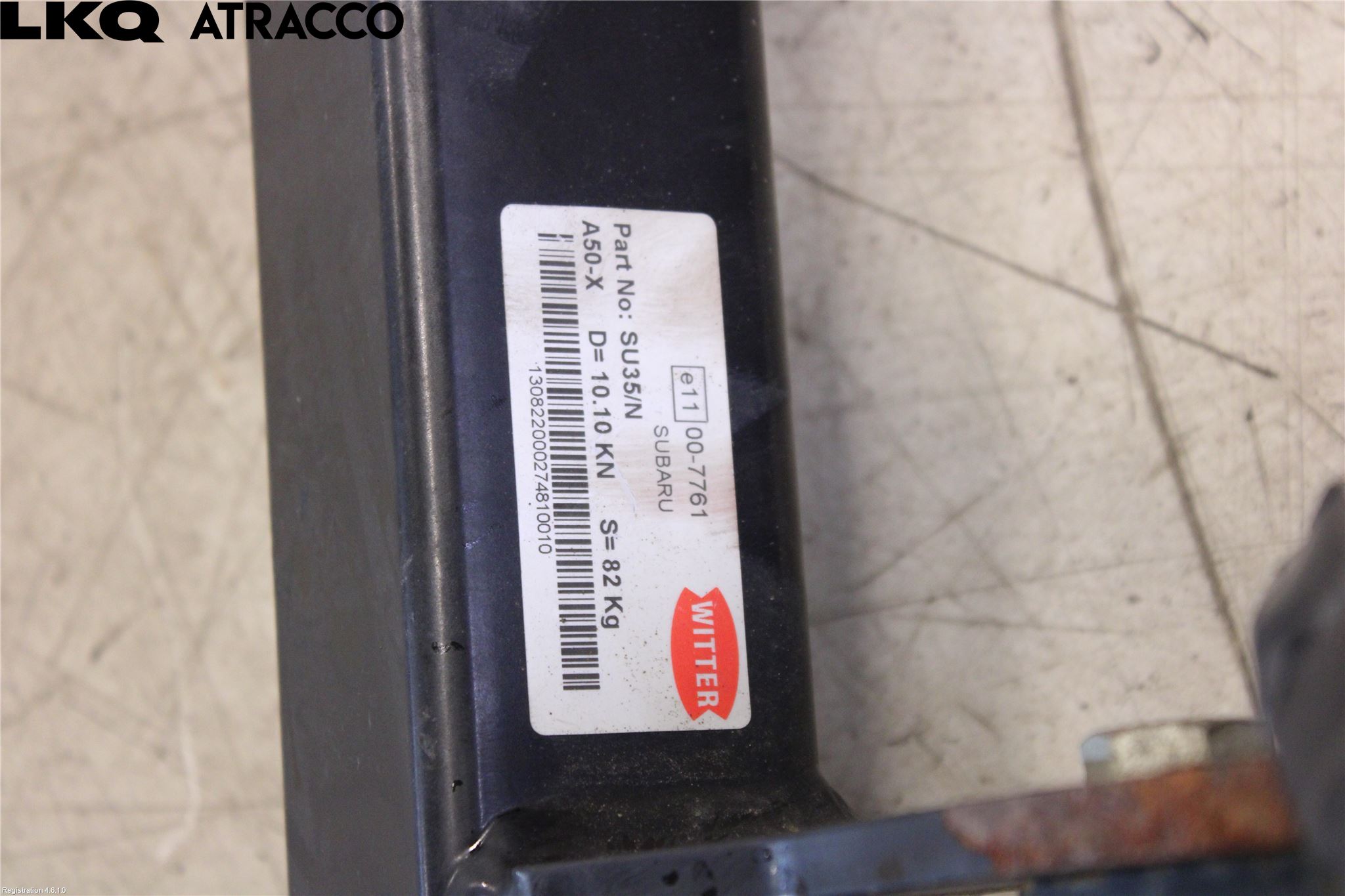 Subaru OUTBACK 10-15 Tilhengerfeste