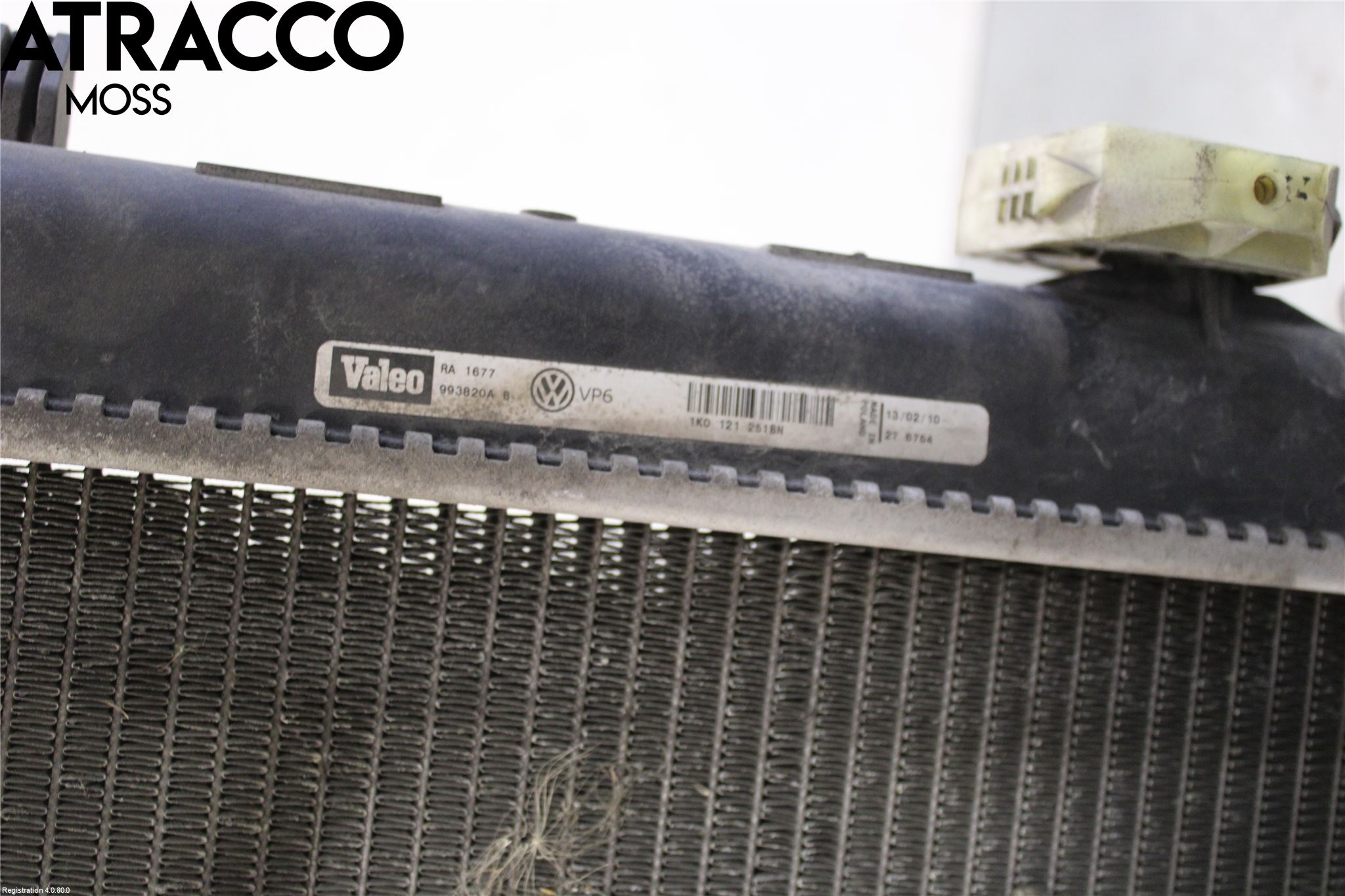 Volkswagen VW GOLF VI 09-13 Radiator Manuell