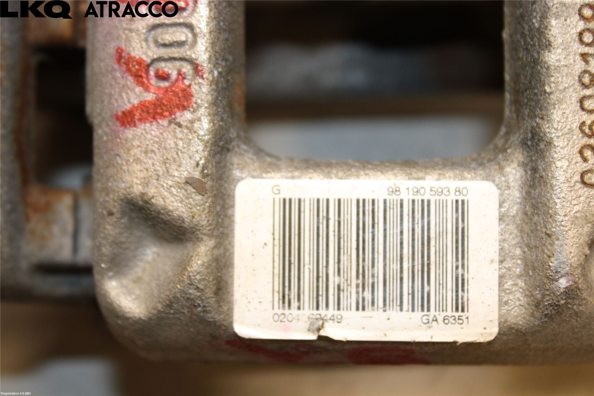 Opel CORSA F, CORSA-E 20- Bremsecaliper Bak Venstre