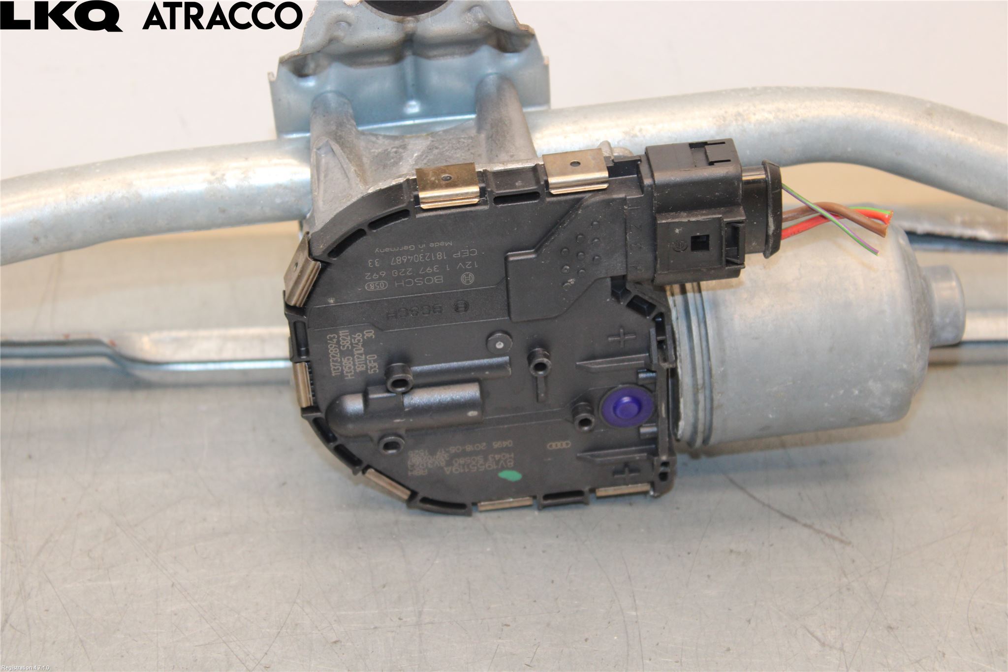 Audi A3/S3 8V 13-20 Viskermotor Frontrute