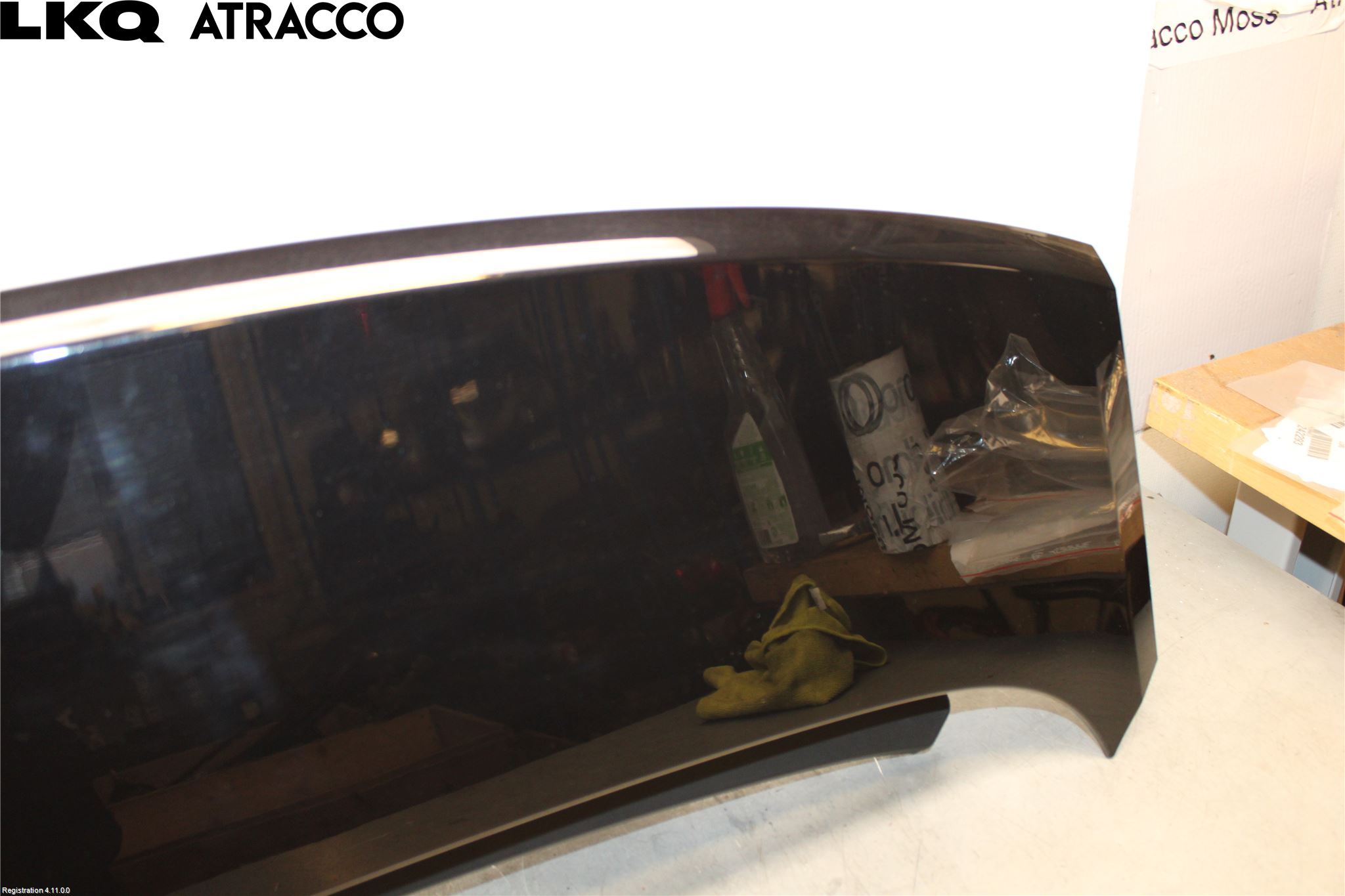 Porsche PANAMERA 09- Spoiler Bak