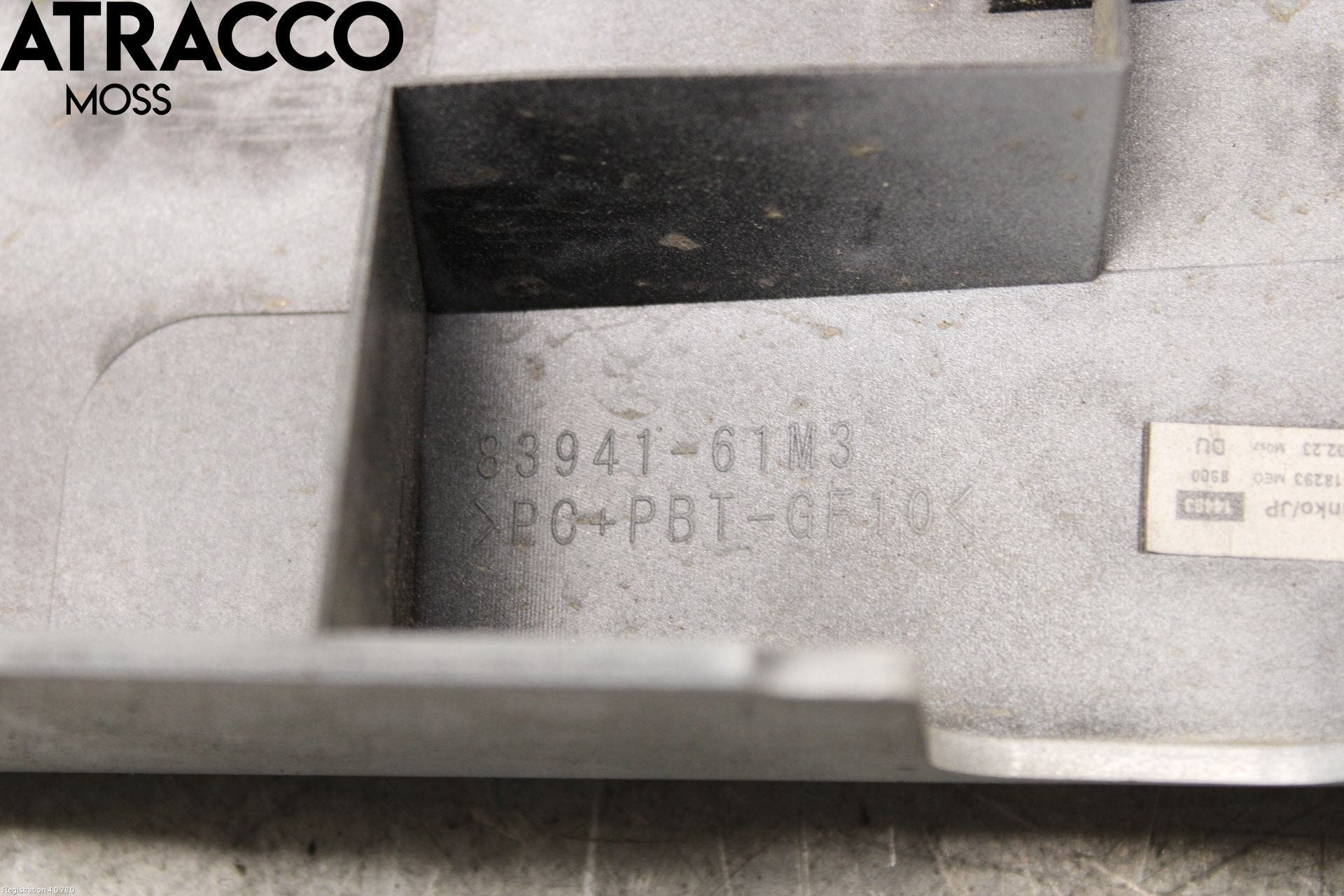 Suzuki ACROSS 21- Refleksplate - Skiltplate