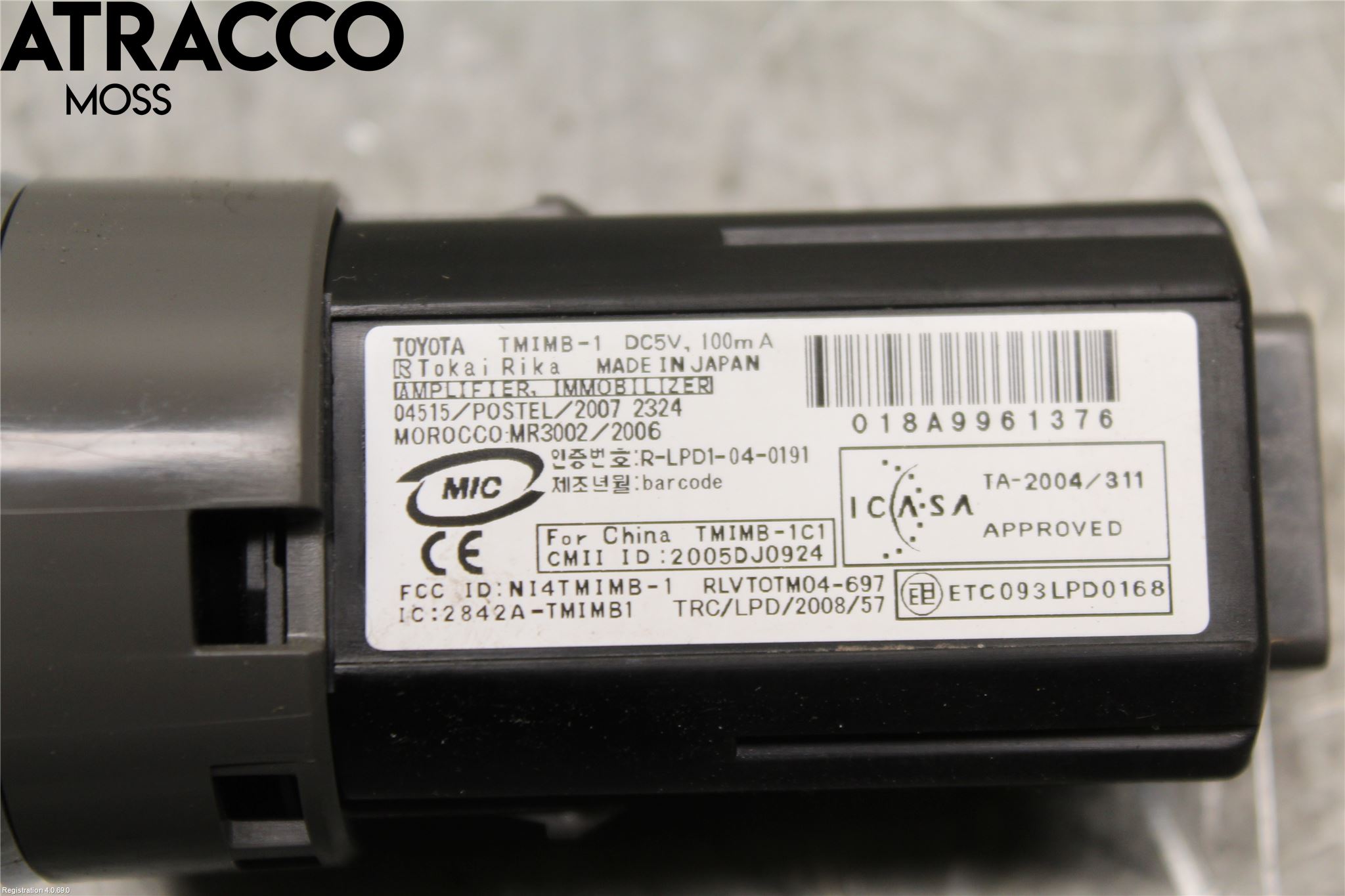 Toyota PRIUS ZVW30 09-20 Startknapp Personbil