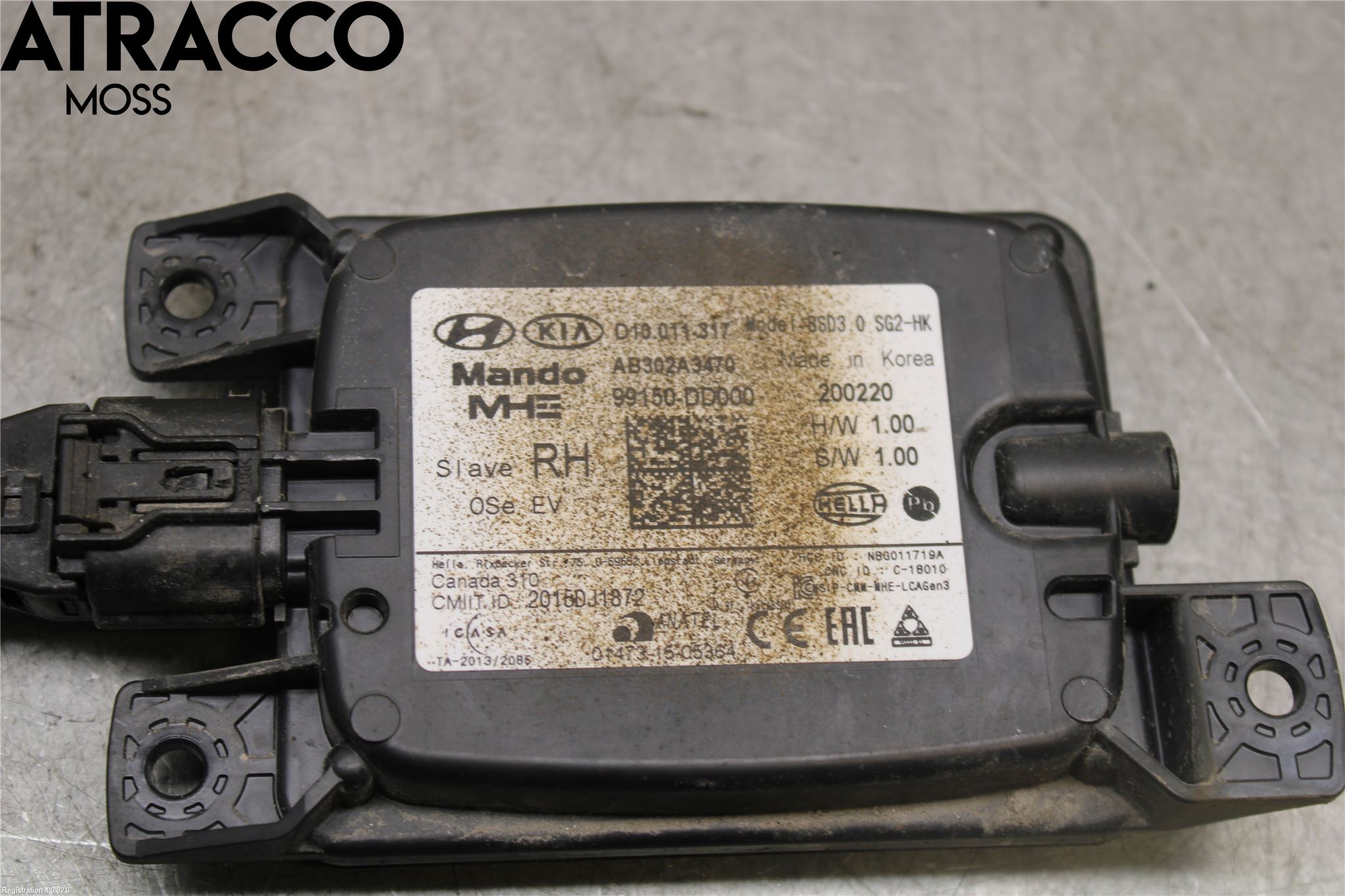 Hyundai KONA/ELECTRIC OS 18-23 Sensor Kollisjonsbeskyttelse