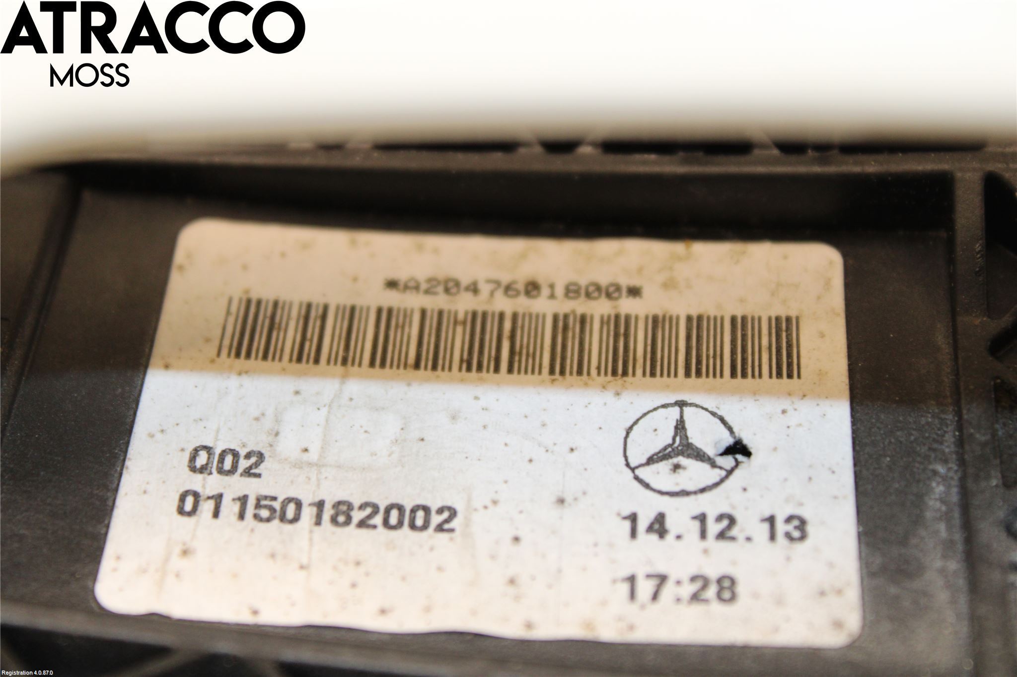 Mercedes-Benz MB A-KLASS (W176) 13-18 Dørhandtak Ytre Høyre