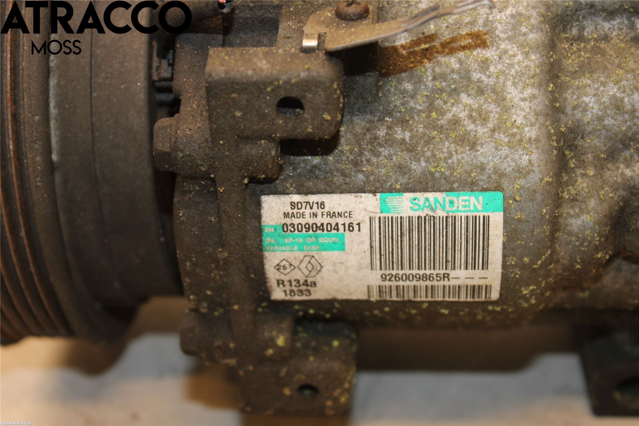 Nissan QASHQAI 10-14 Varme Ac Kompressor