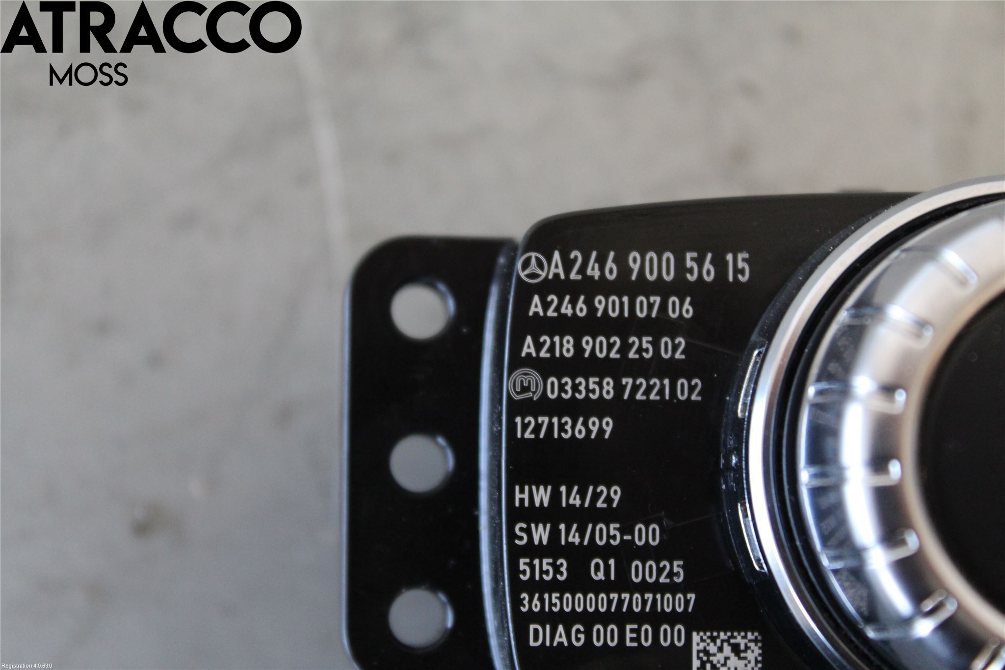 Mercedes-Benz MB B-KLASS (W246/W242) 12-19 Bryter Multifunksjon