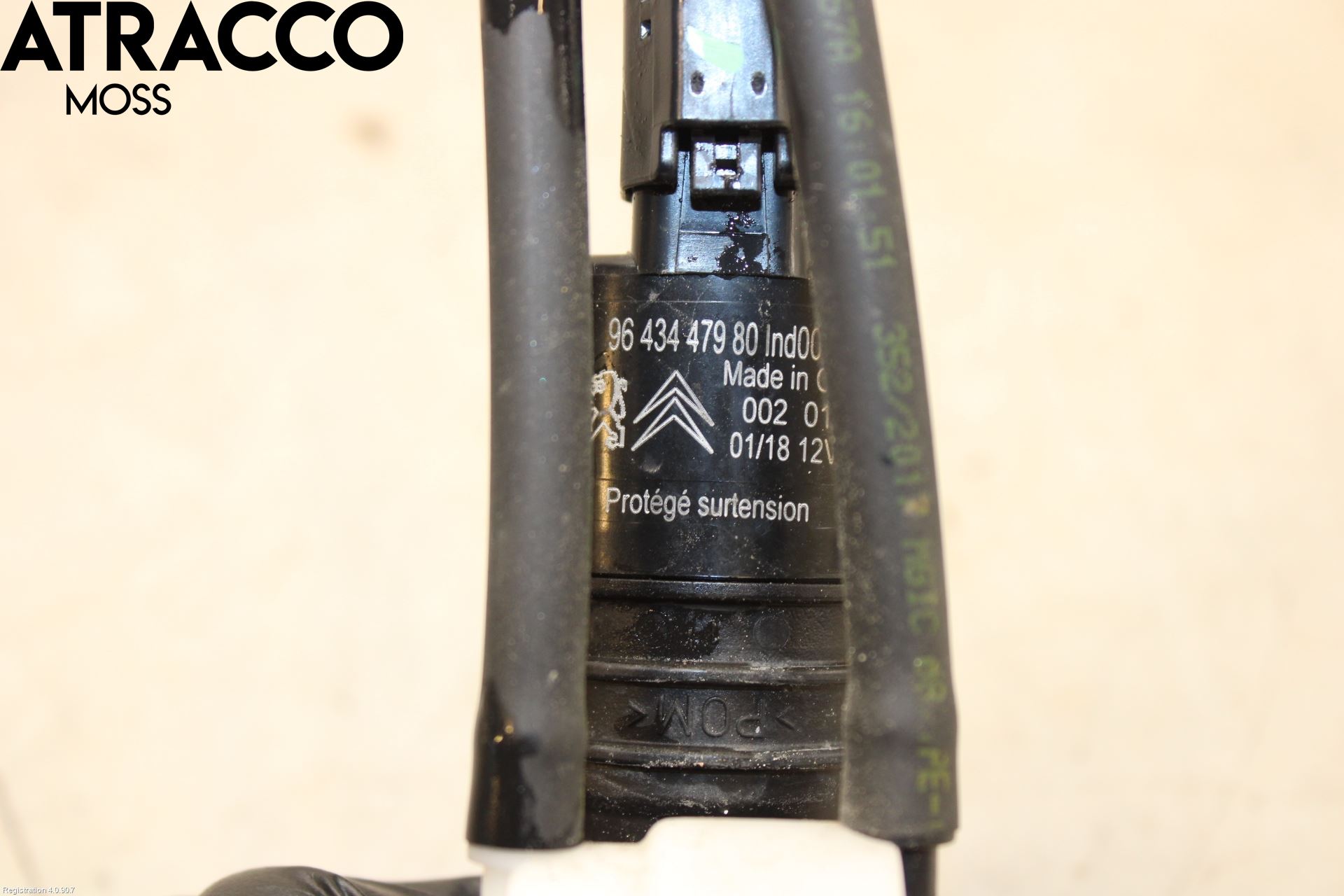 Peugeot 308 14-21 Spylerpumpe Frontrute