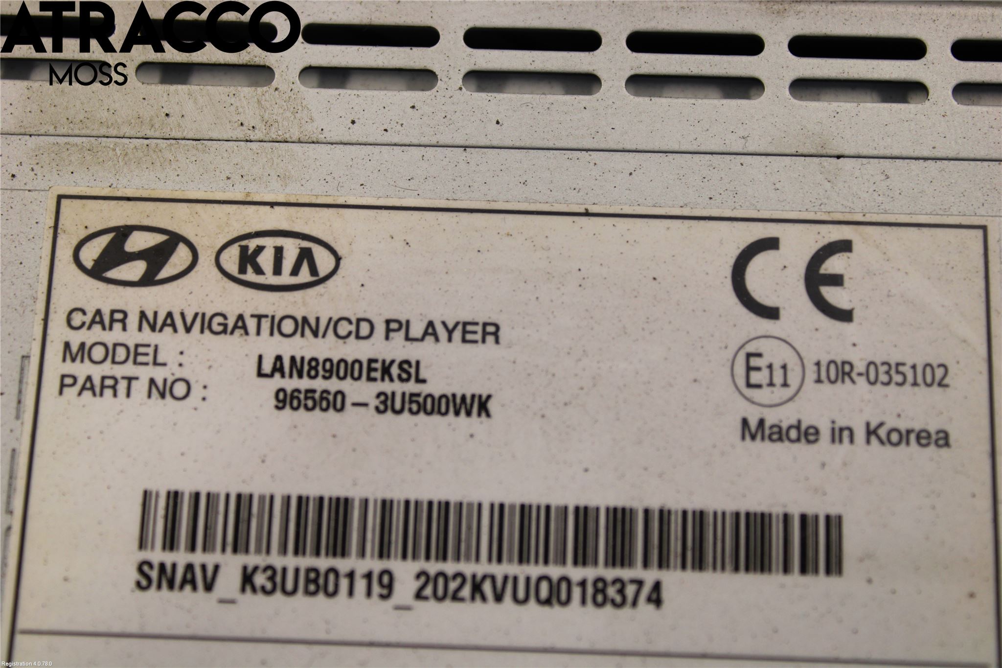 Kia SPORTAGE (SL) 11-15 Stereo Radio Med Cd