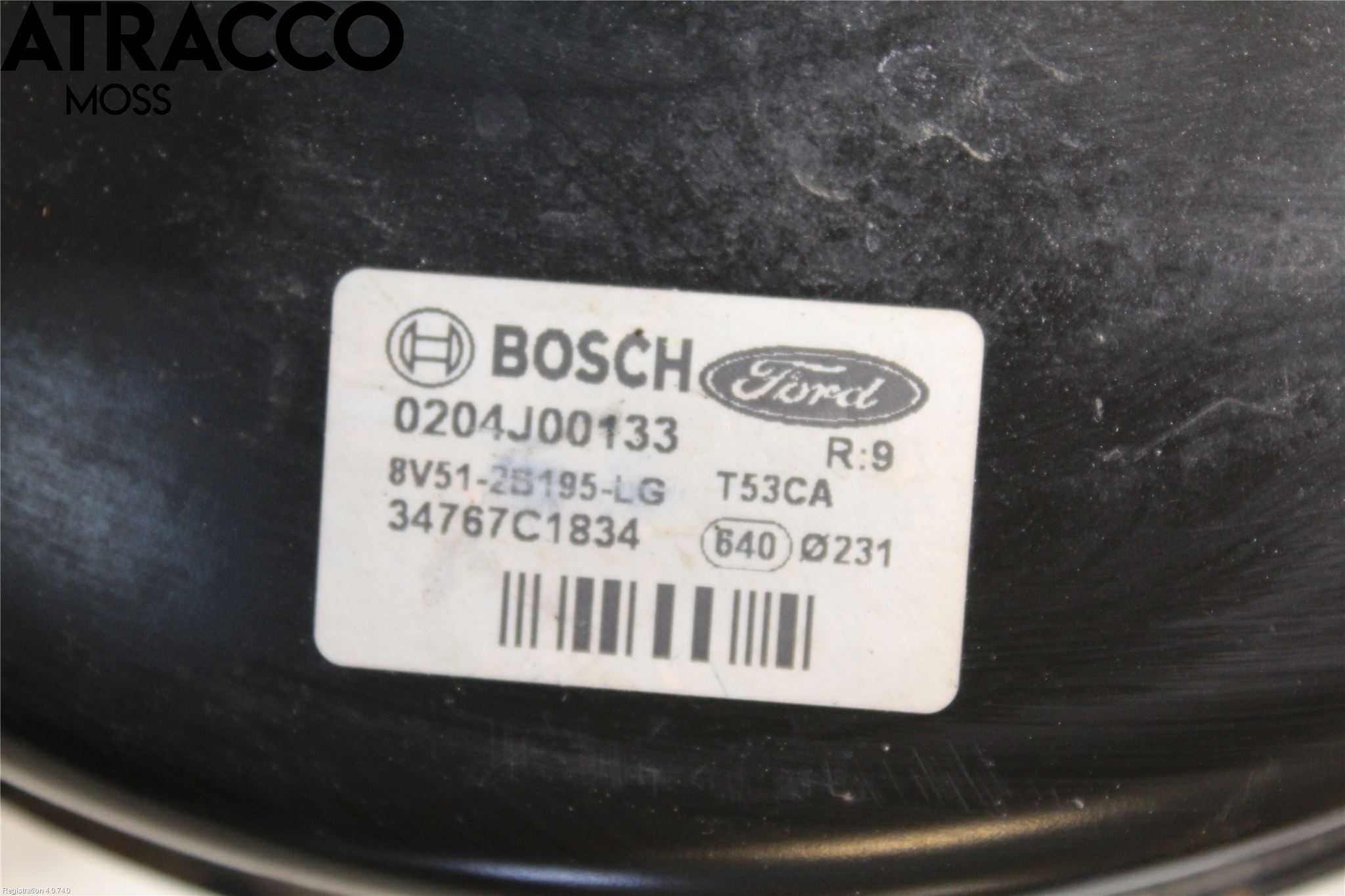 Ford FIESTA 13-17 Bremseservo