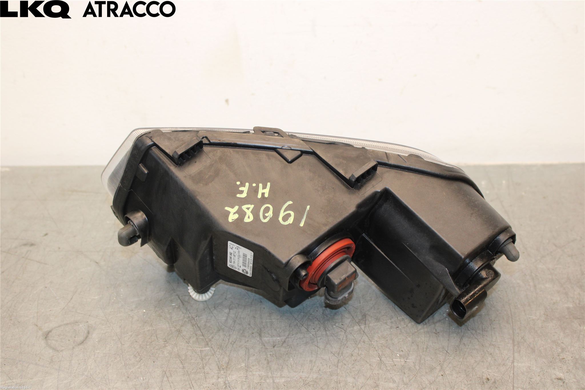 Volkswagen VW POLO 10-17 Frontlykt-Kurve-Tåkelys
