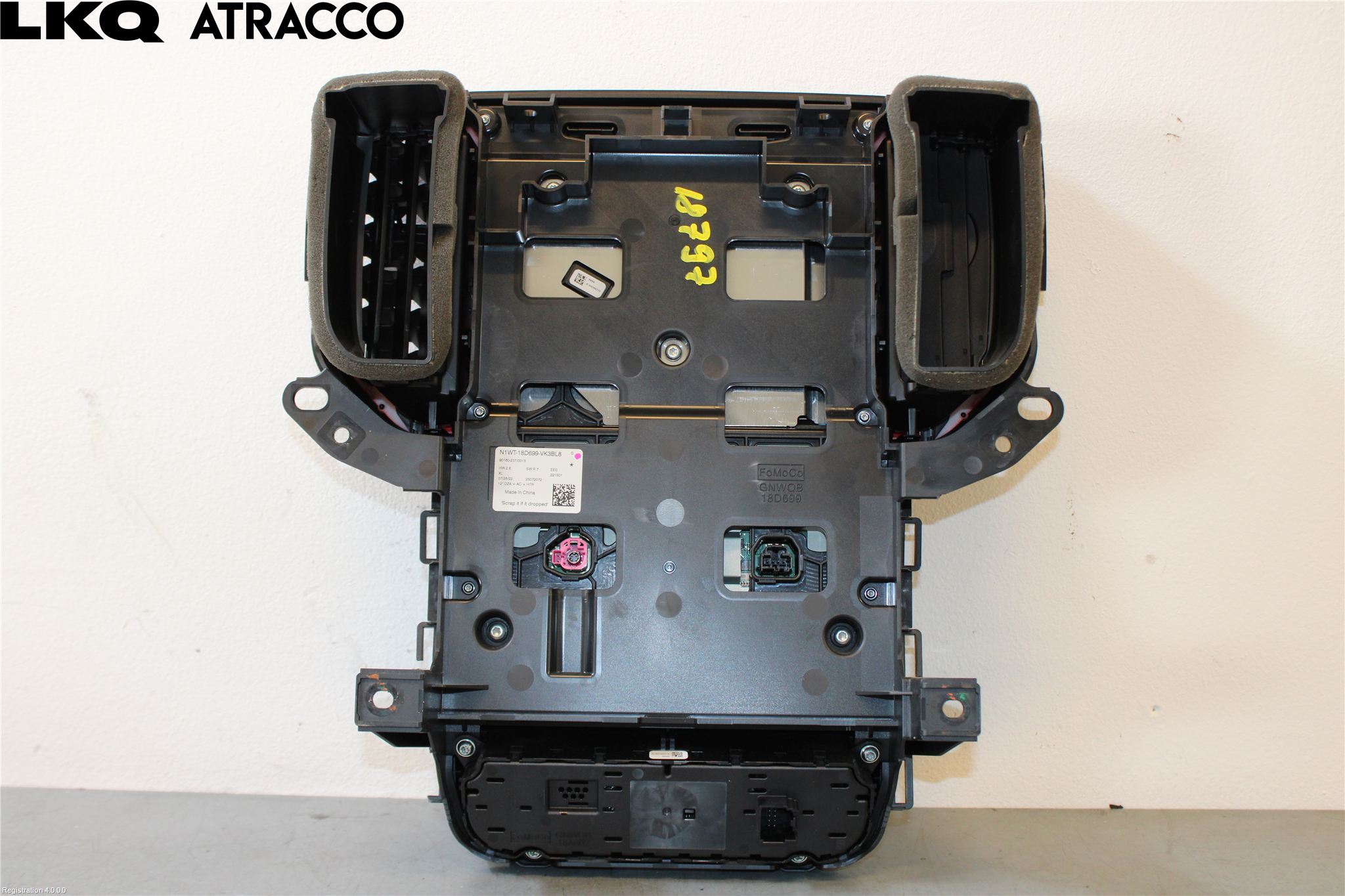 Ford RANGER EU 12-23 Varme Ac Betjening-Display