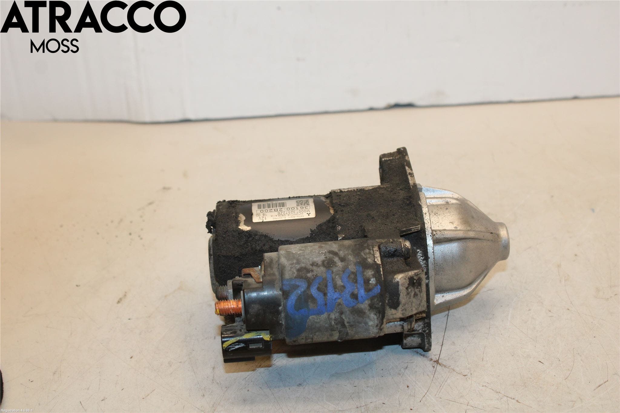 Toyota YARIS XP130 12-14 Startmotor