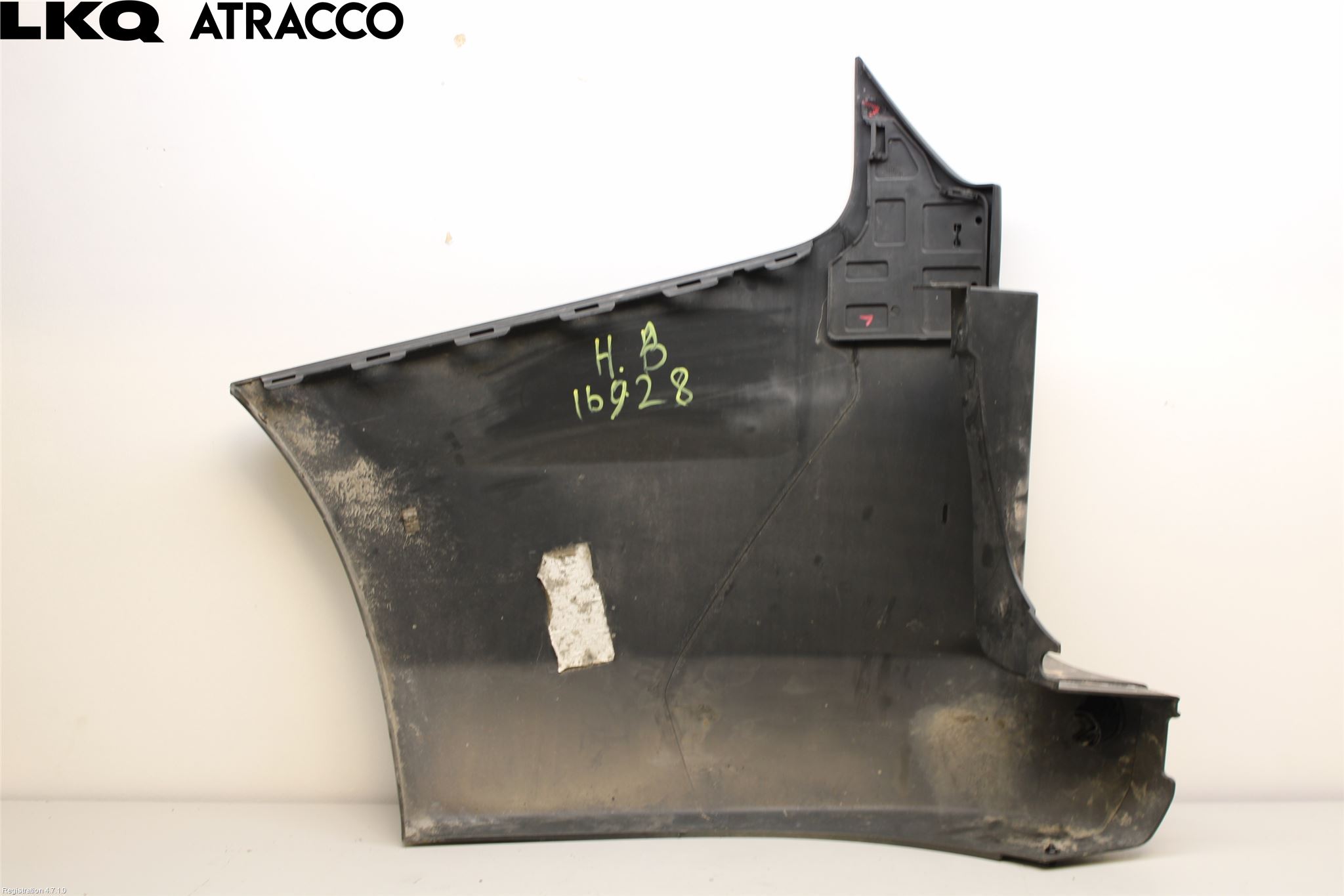 Ford TRANSIT SKÅP/BUSS 14-22 Støtfanger Bak Hjørne Høyre