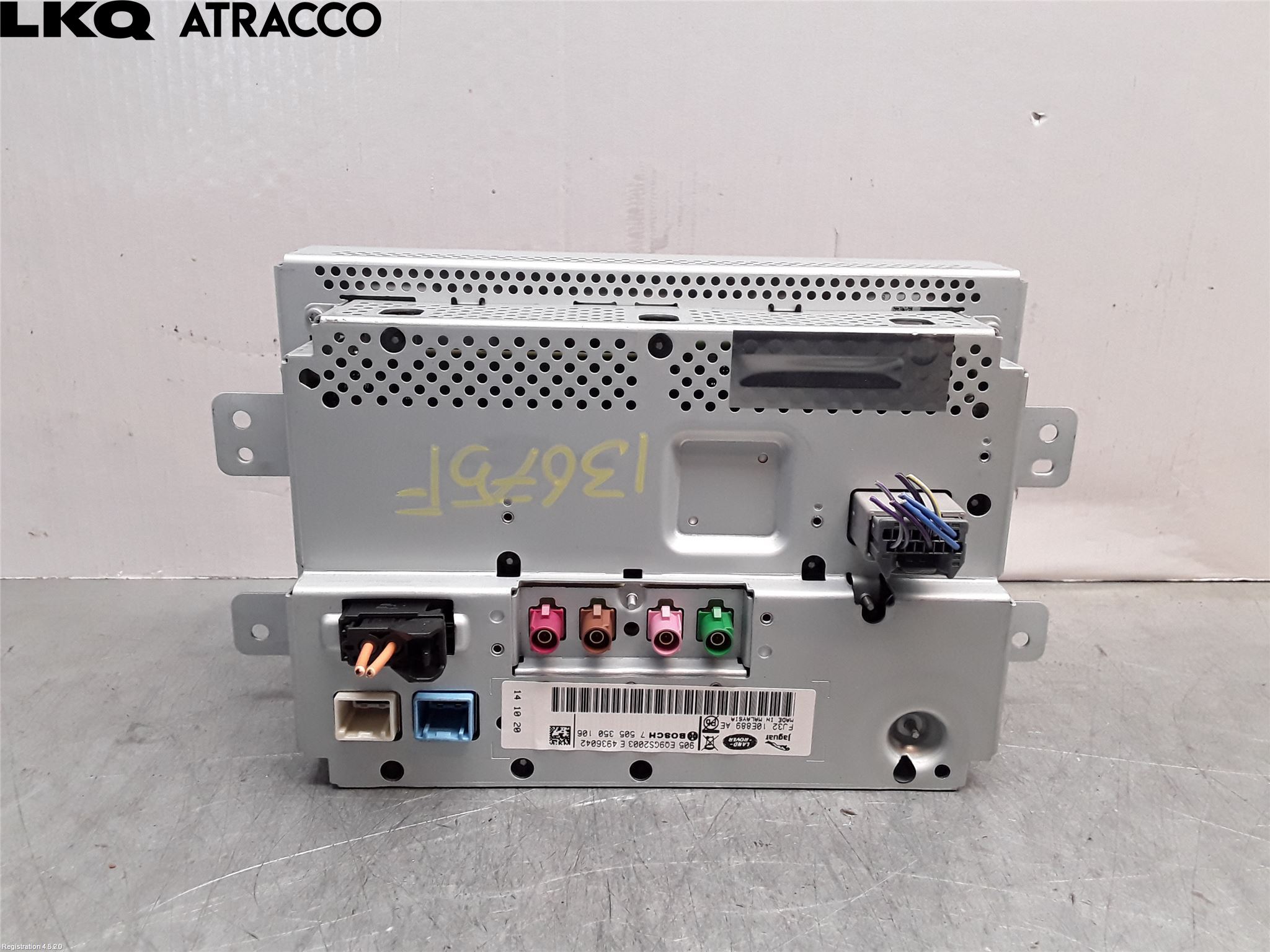 Landrover LAND ROVER RANGE ROVER EVOQUE (L538) 11-18 Multifunktionsdisplay