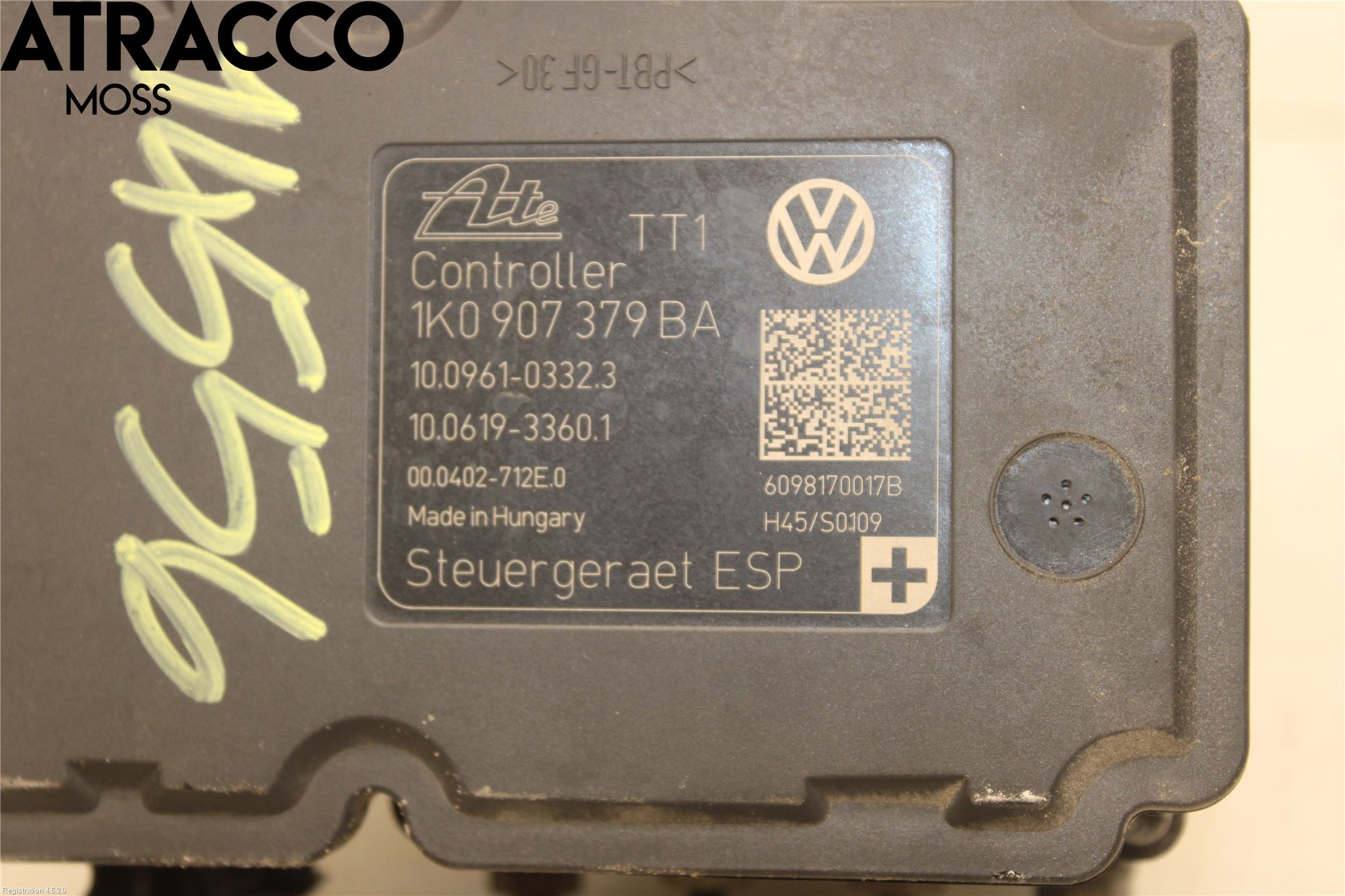 Audi A3/S3 05-13 Abs Hydraulikkaggregat