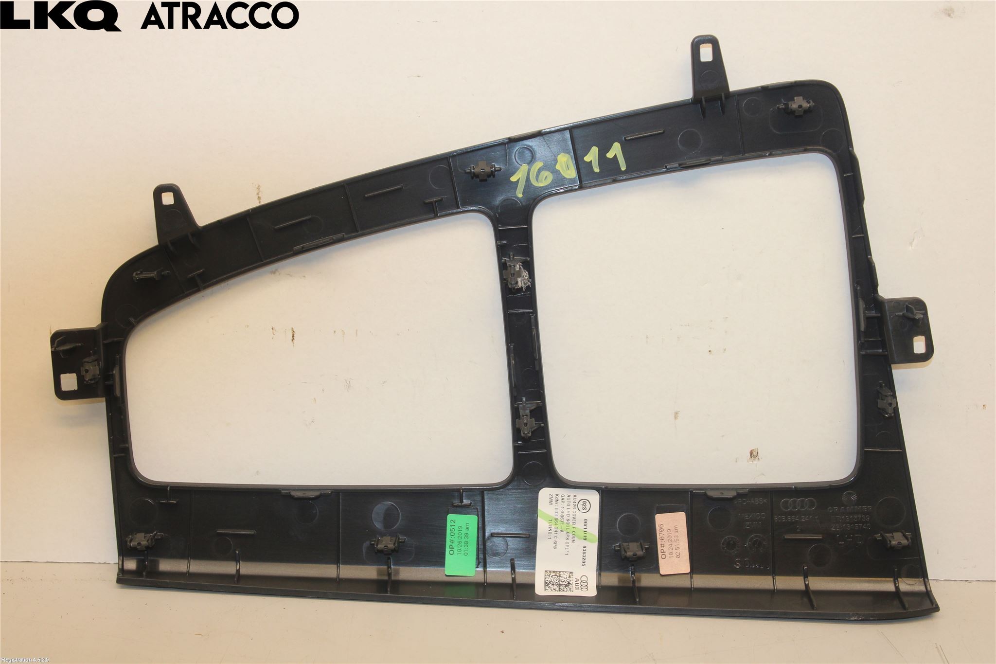 Audi Q5/SQ5 17- Inredning Sarg Växelspak