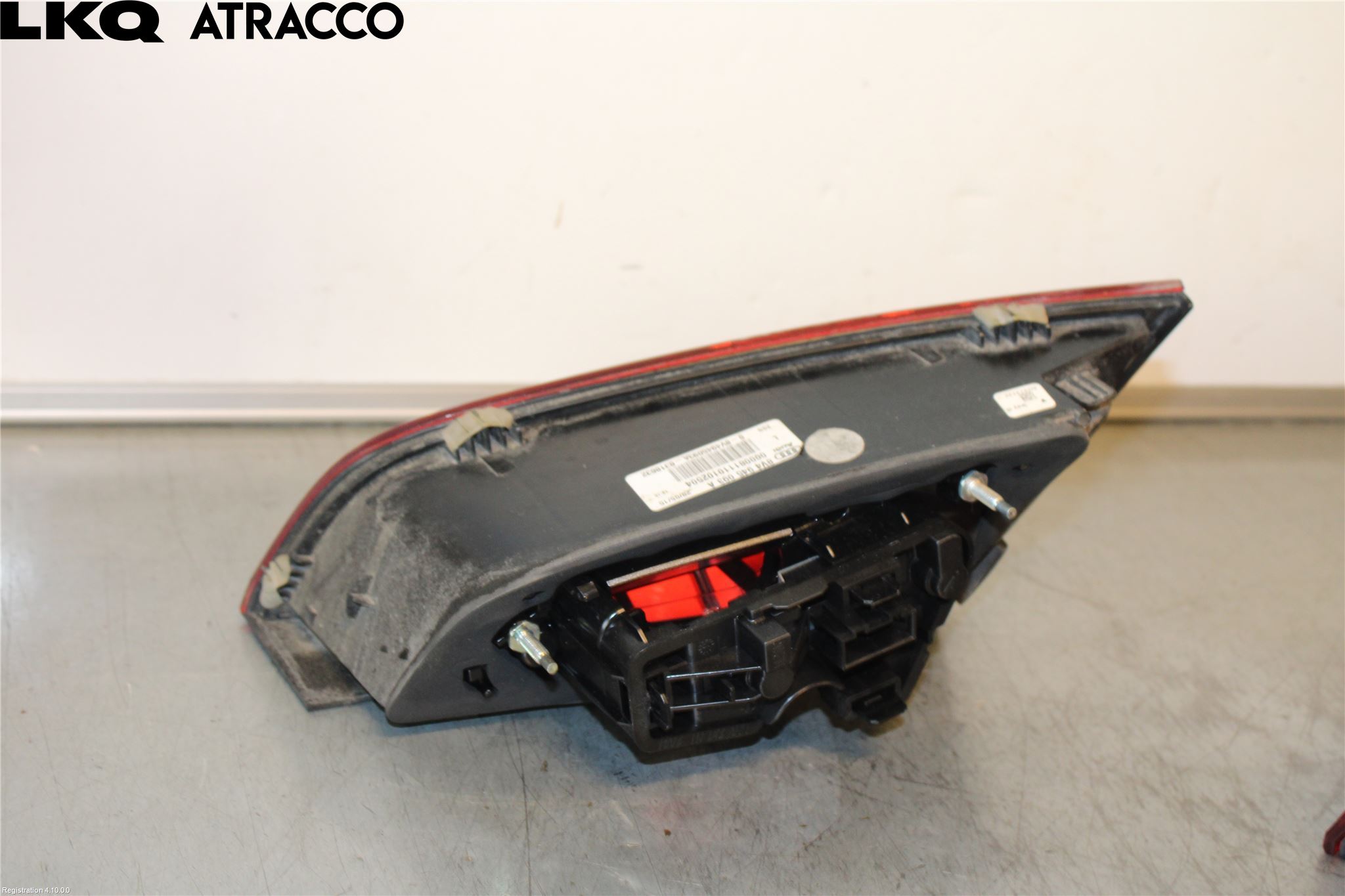 Audi A3/S3 05-13 Baklykt Venstre  På Luke(Indre