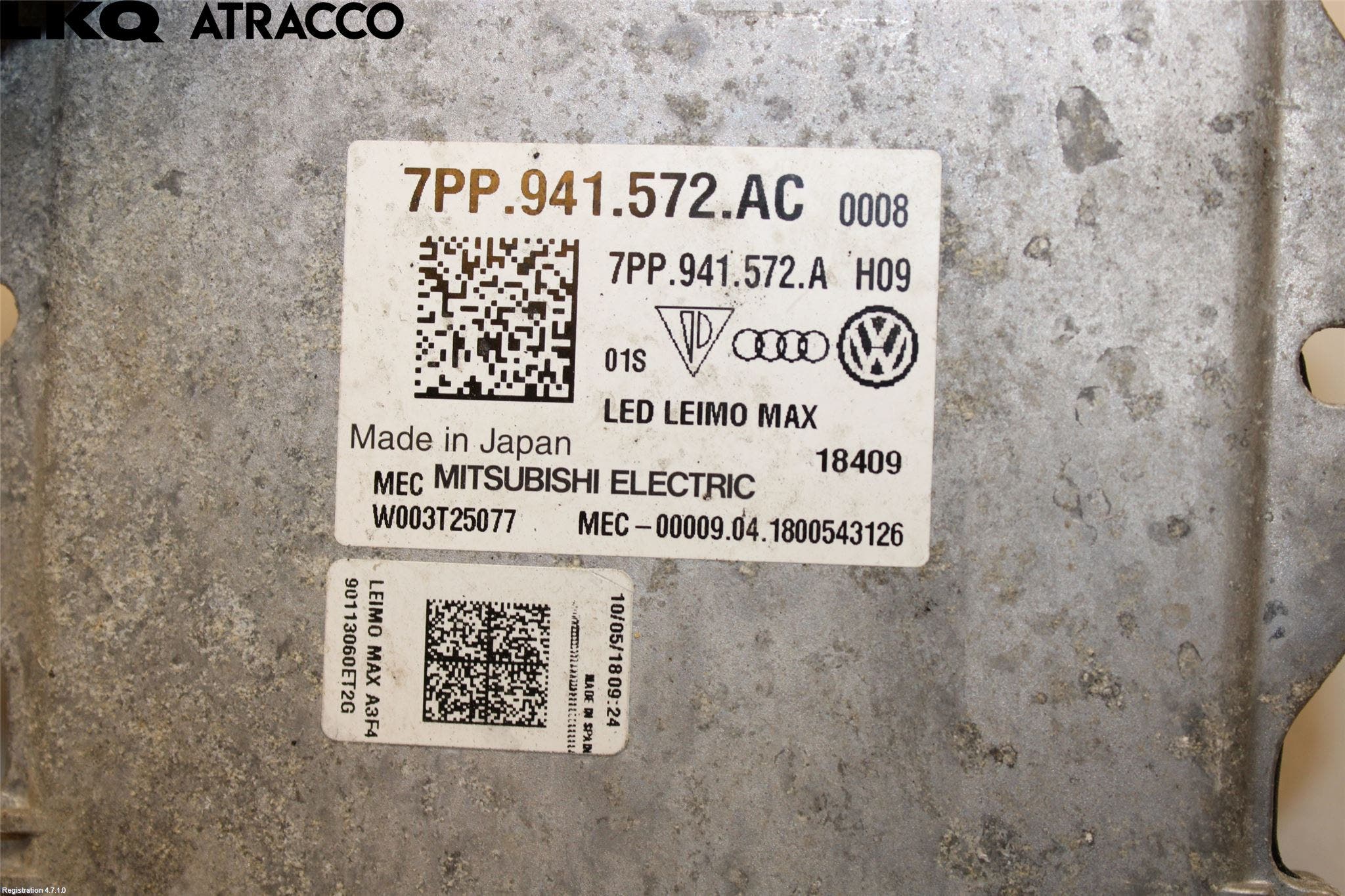 Audi A3/S3 8V 13-20 Styreenhet Xenon