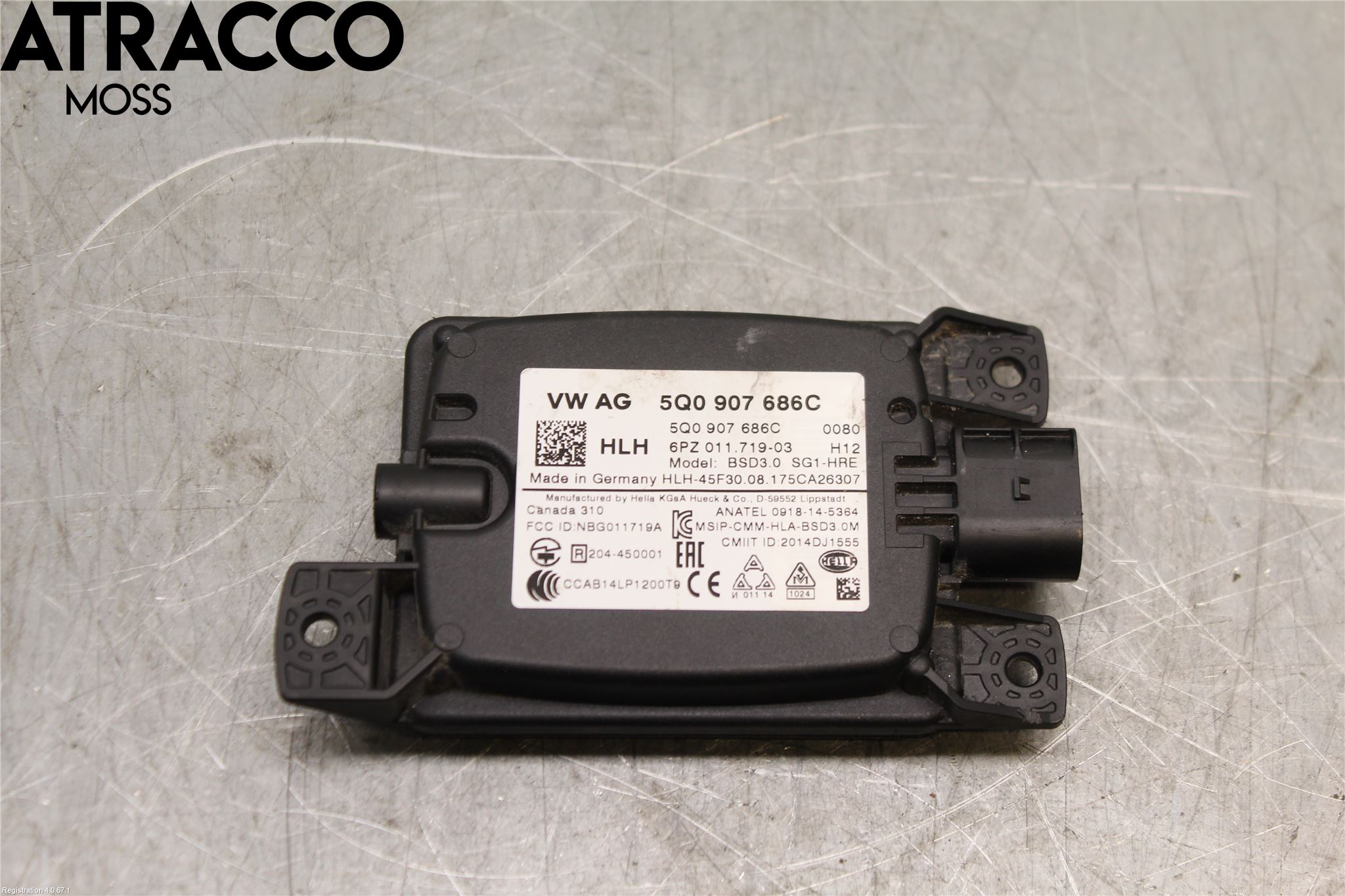 Volkswagen VW GOLF / E-GOLF VII 13-20 Styreenhet Parkering