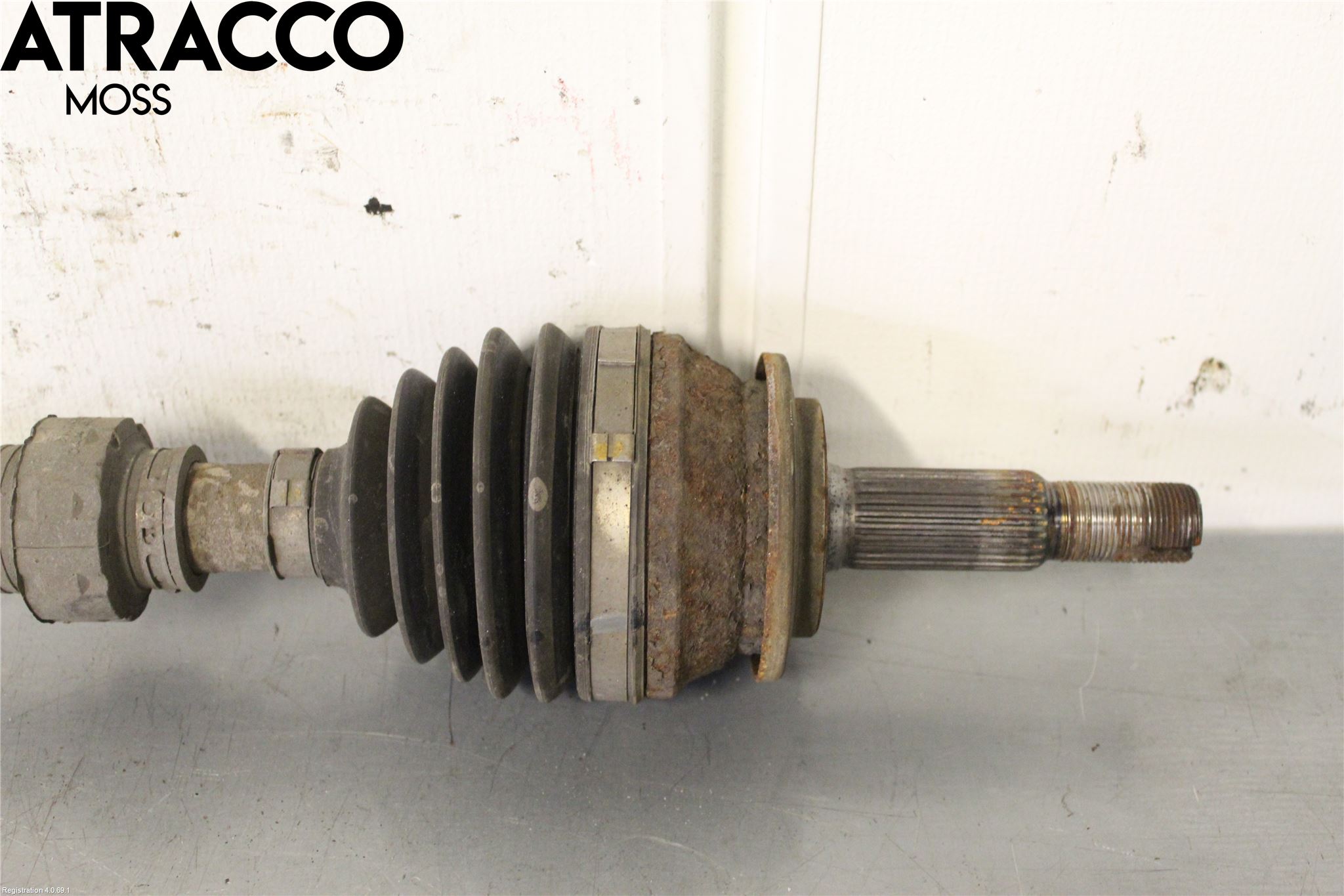 Toyota RAV 4 06-12 Drivaksel Foran Kompl Venstre