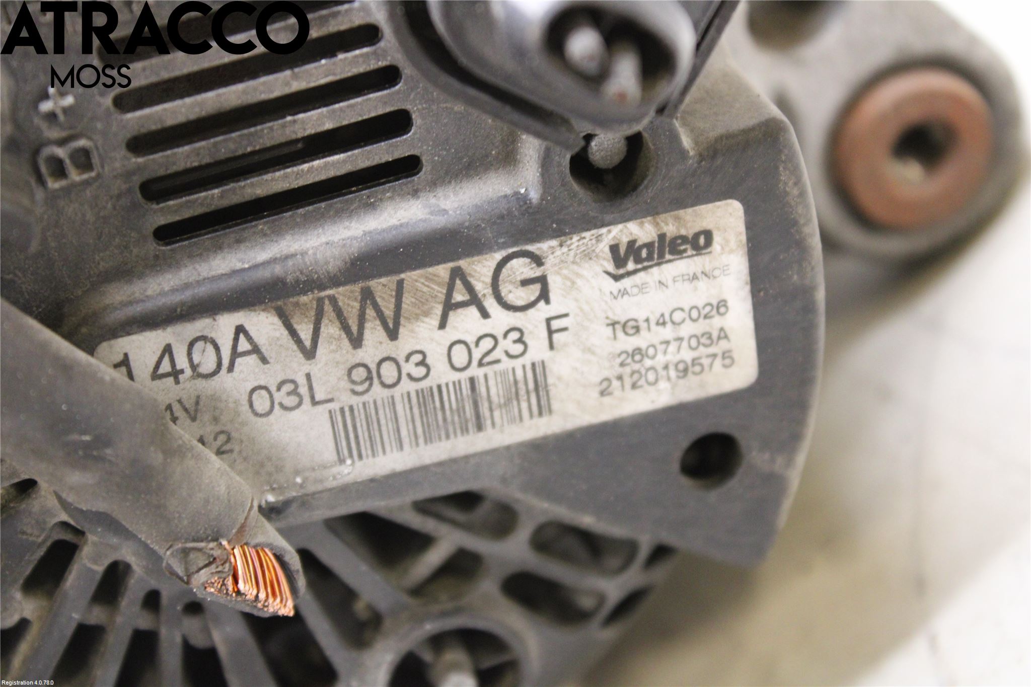 Volkswagen VW GOLF VI 09-13 Dynamo