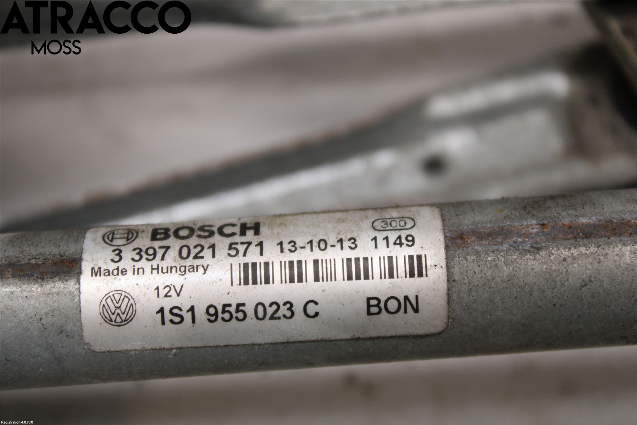 Volkswagen VW UP! / E-UP! Viskermotor Frontrute