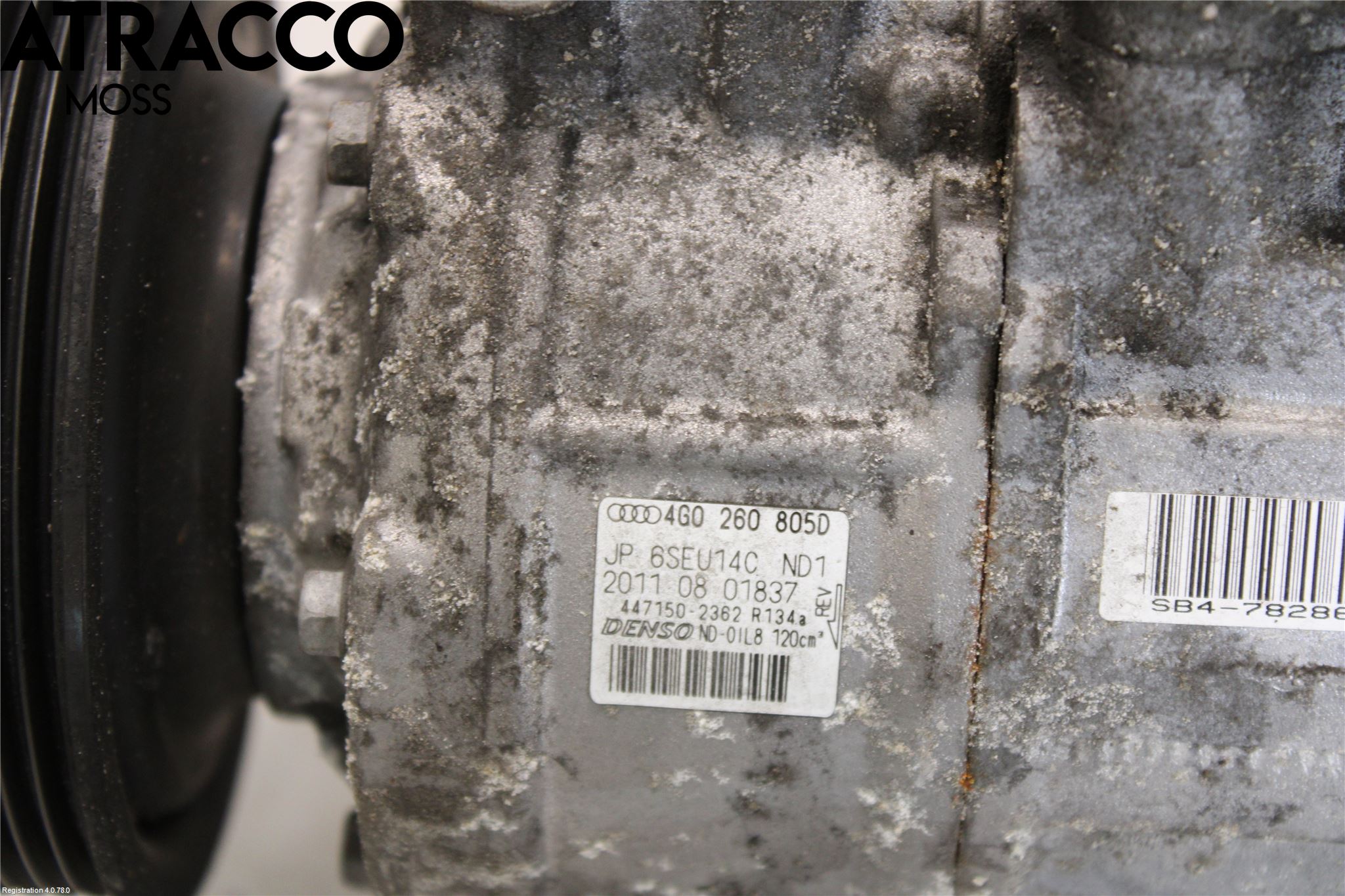 Audi A6/S6 4G 11-18 Varme Ac Kompressor