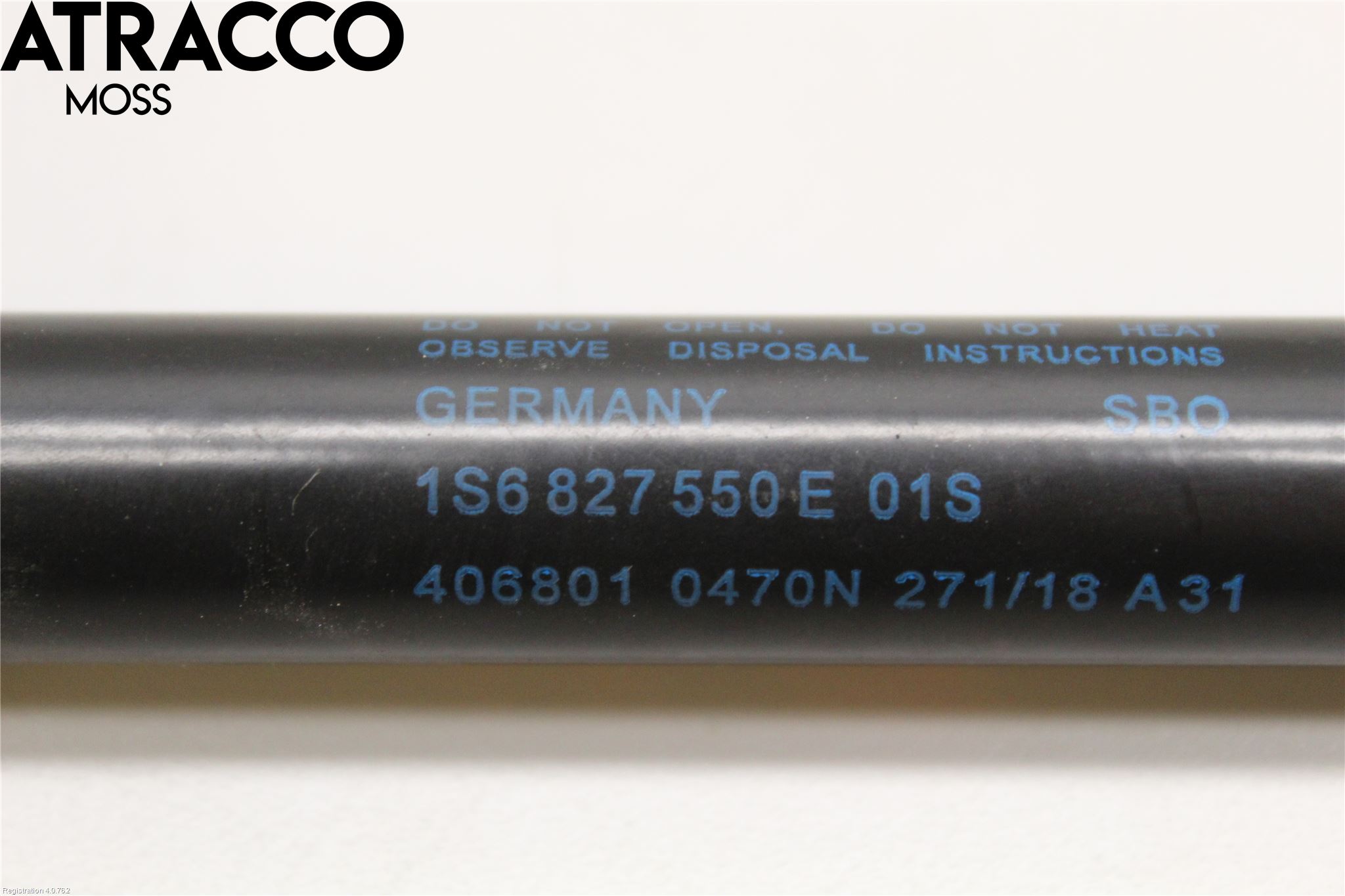 Volkswagen VW UP! / E-UP! Bakluke Demper-Gassfjær