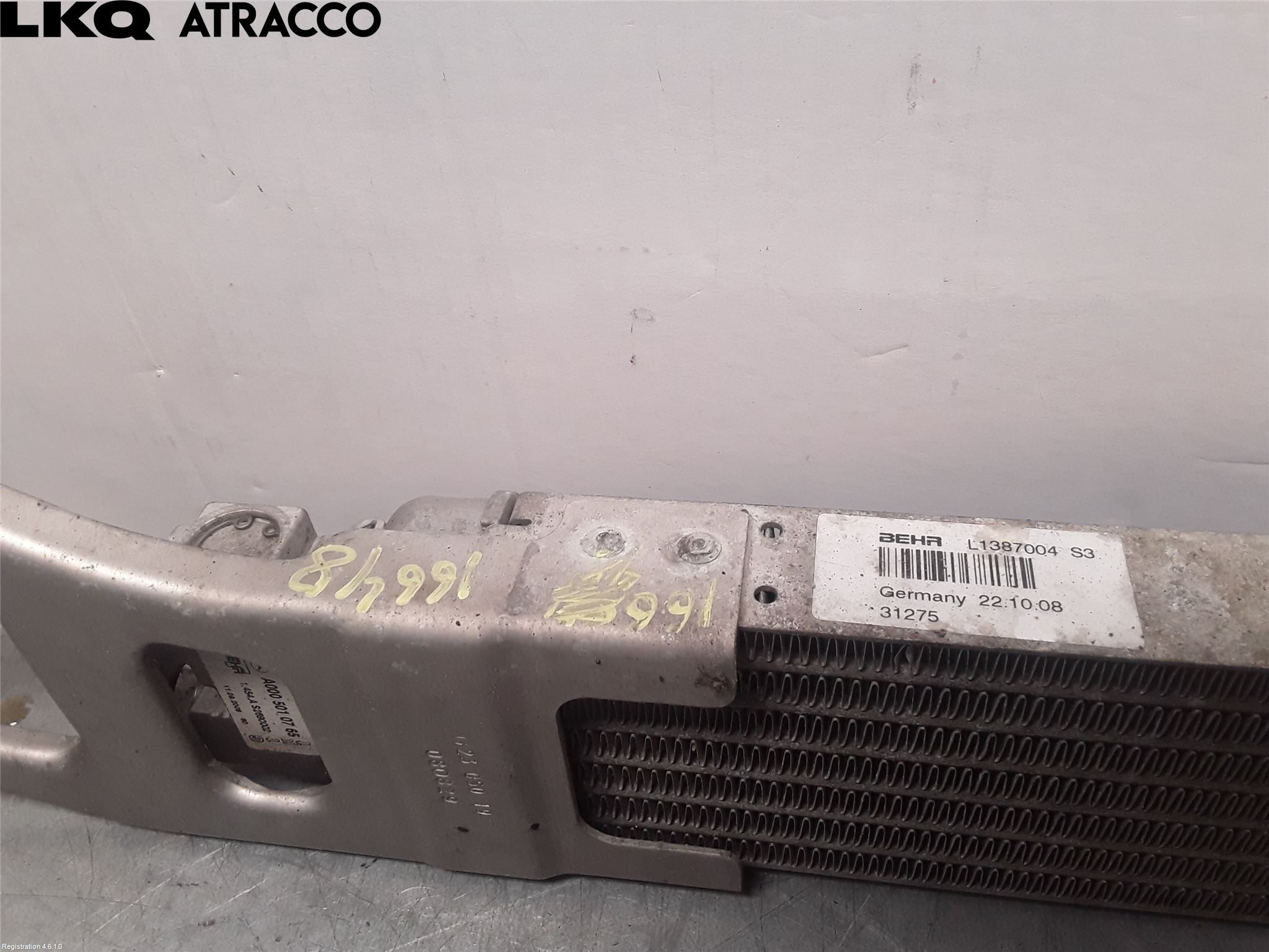 Mercedes-Benz MB B-KLASS (W245) 05-12 Bakaksel Oljekjøler