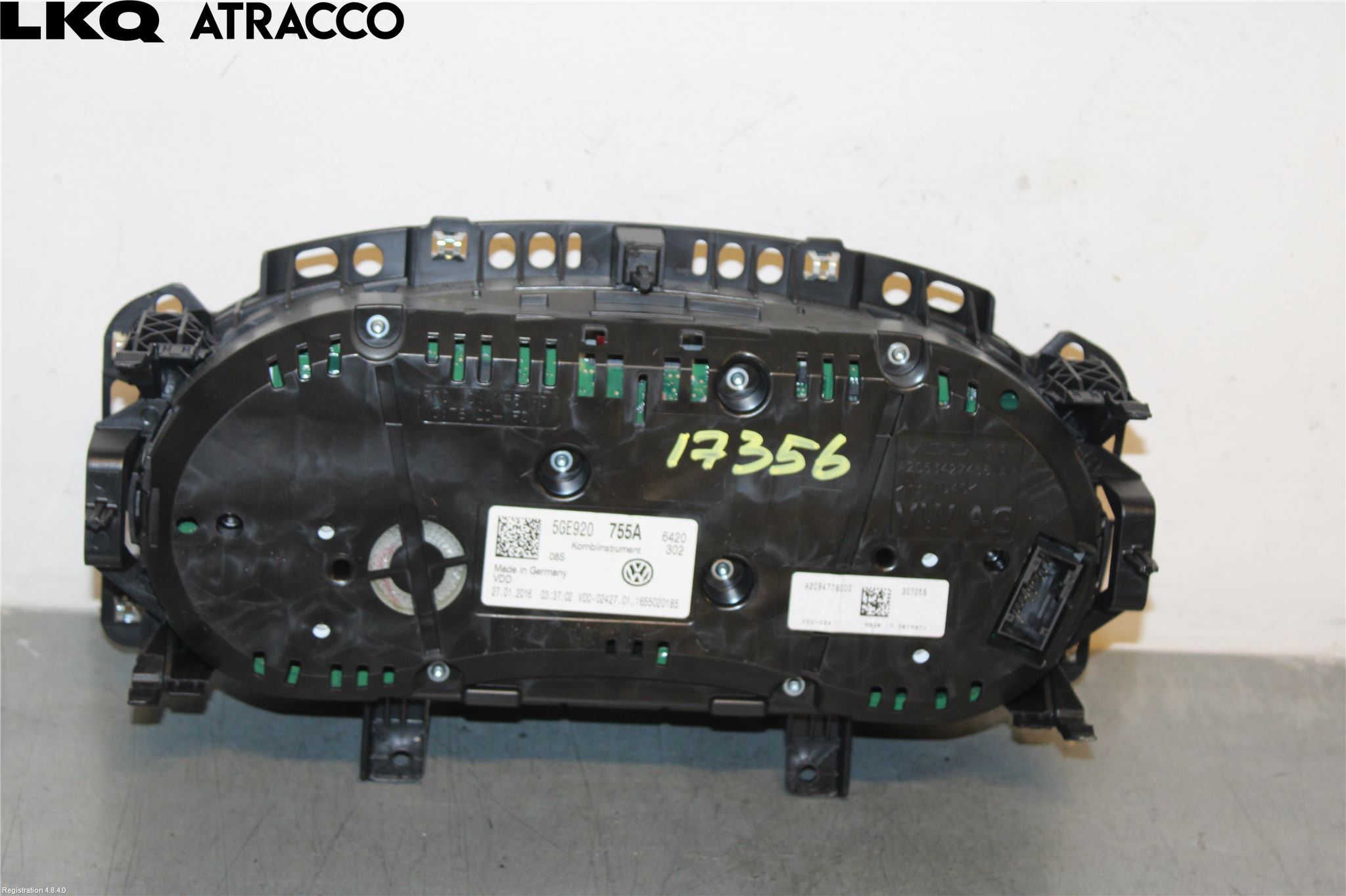 Volkswagen VW GOLF / E-GOLF VII 13-20 Instr Kombinert