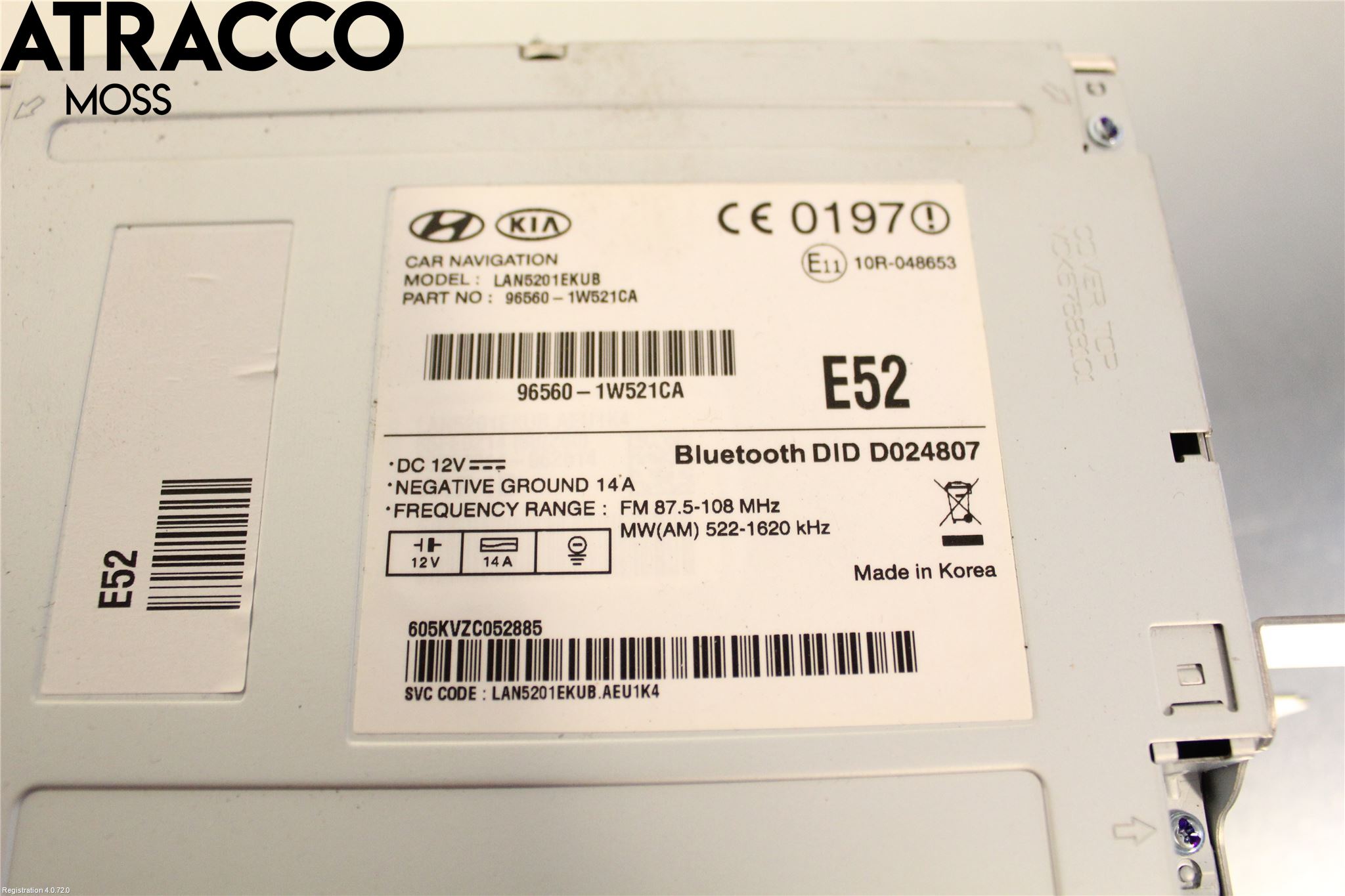 Kia RIO 12-16 Stereo Radio Med Cd