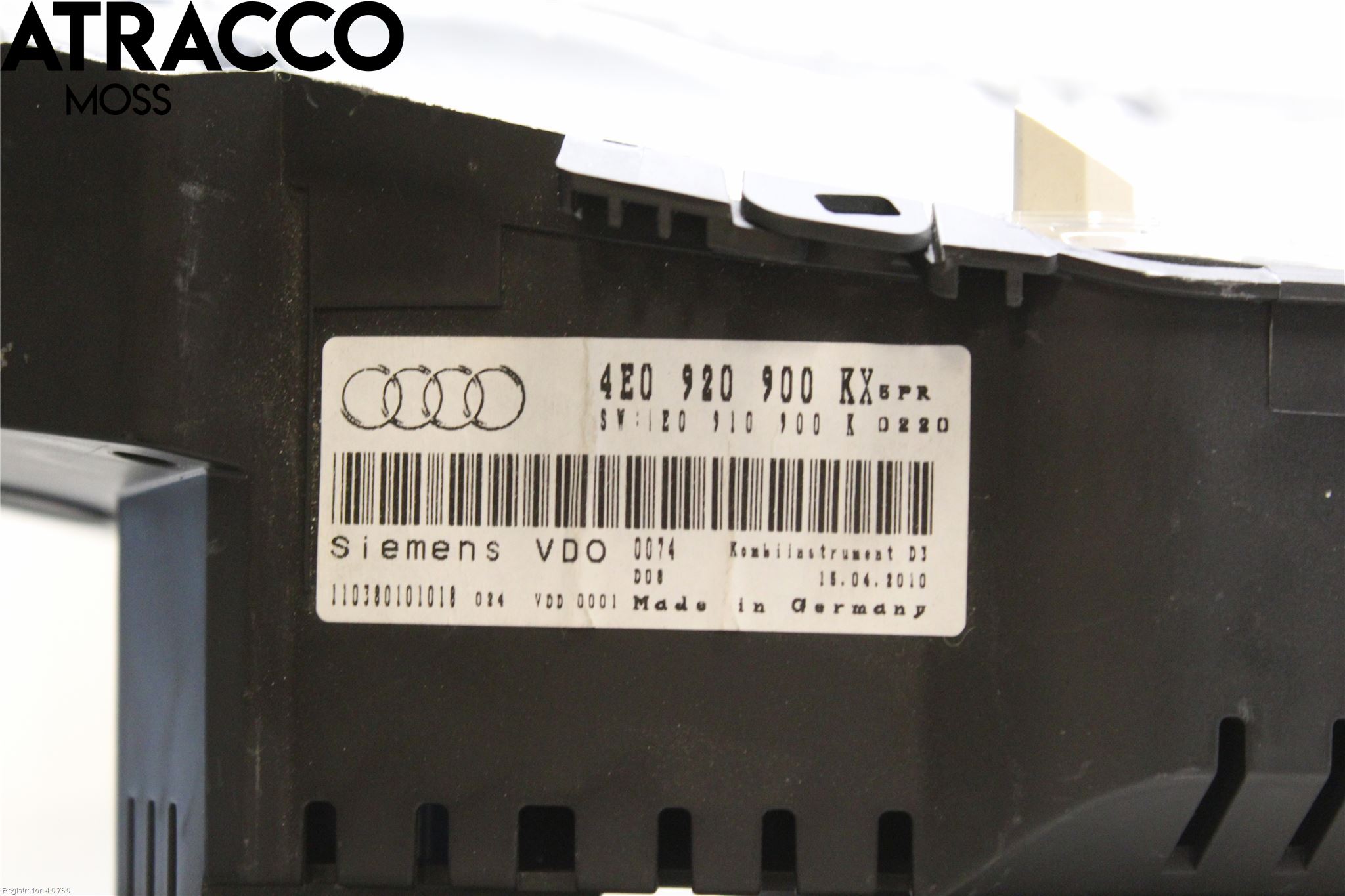 Audi A8/S8 4E  02-09 Instr Kombinert