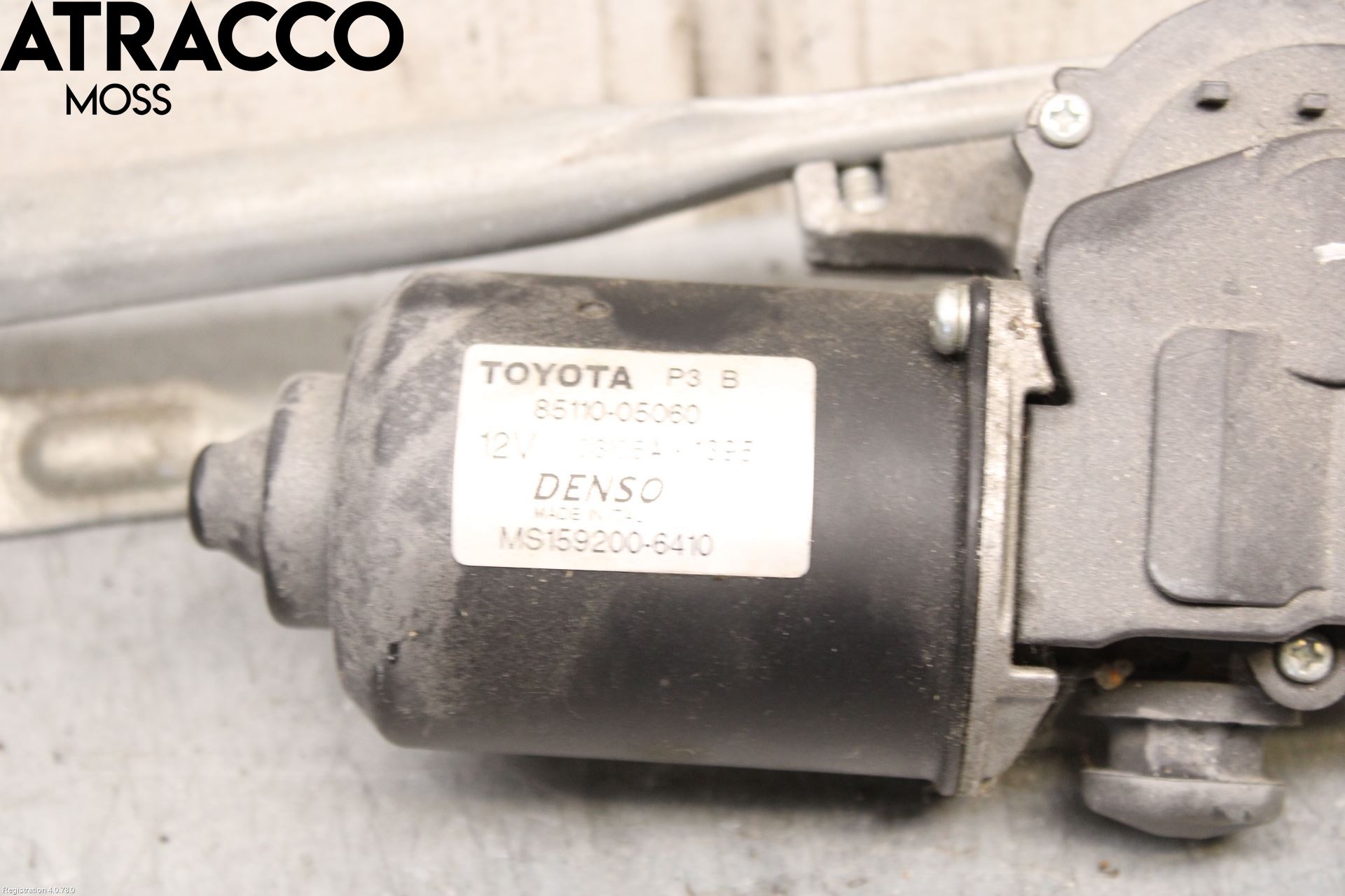 Toyota AVENSIS 07-08 Viskermotor Frontrute